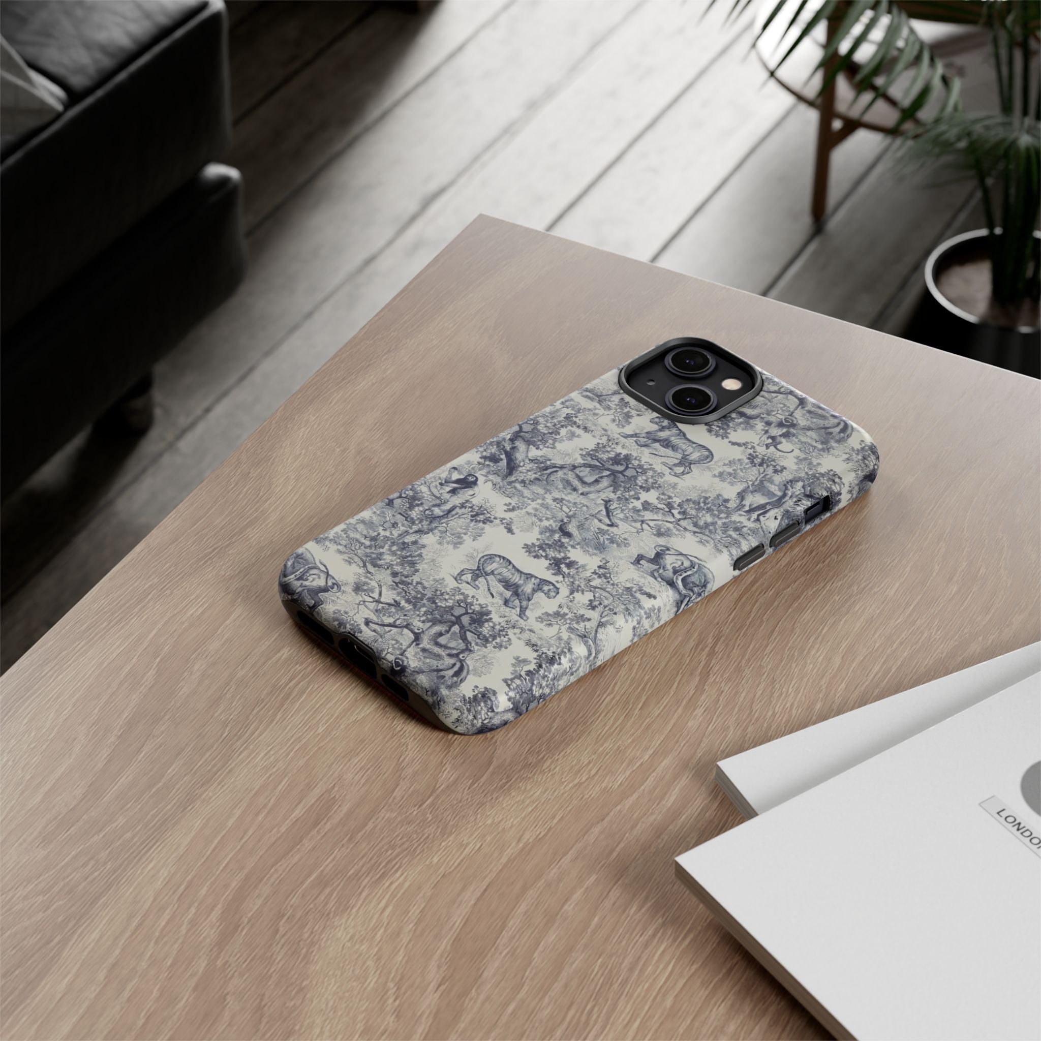 Blue and White China Phone Case