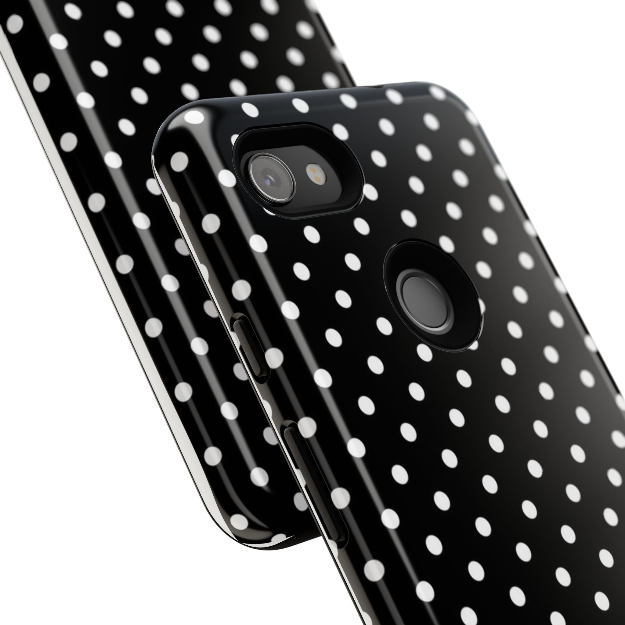 Black Polka Dot Phone Case