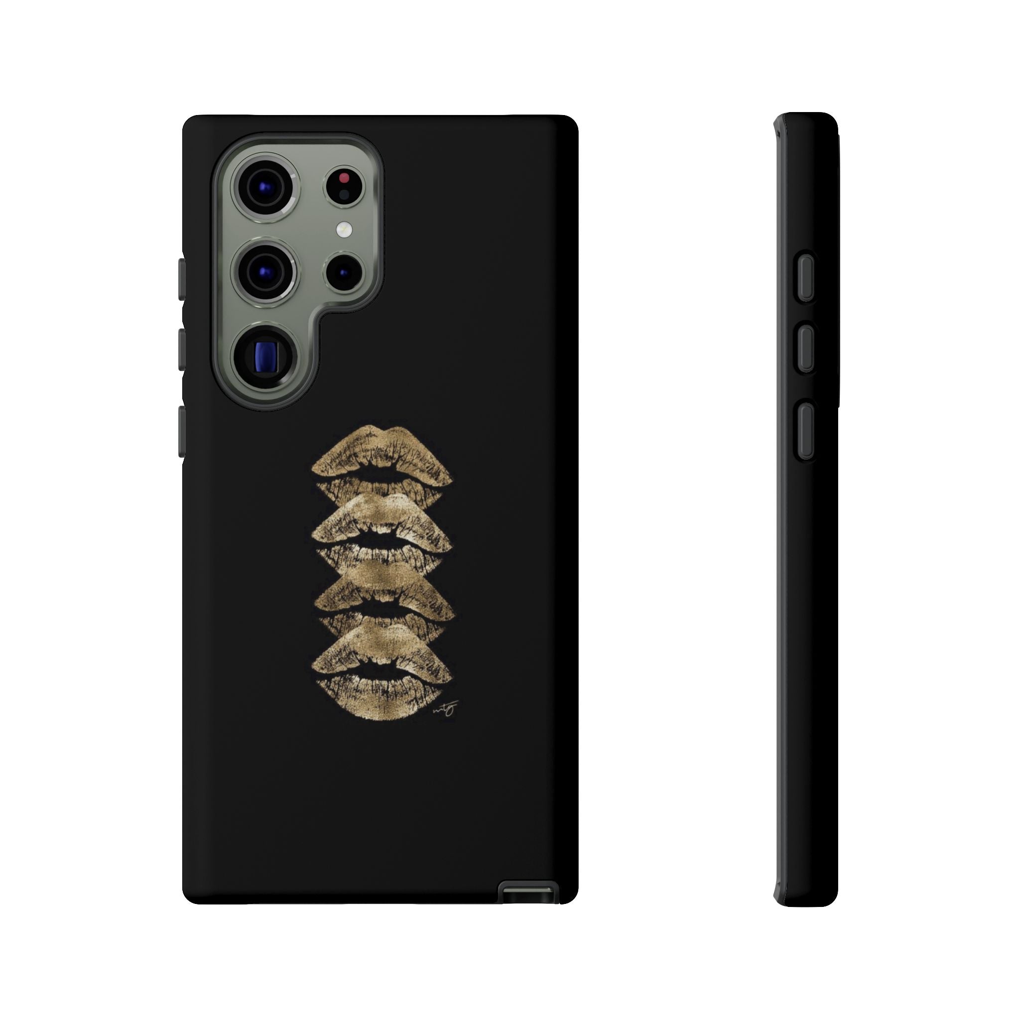 Golden Lipstick Phone Case