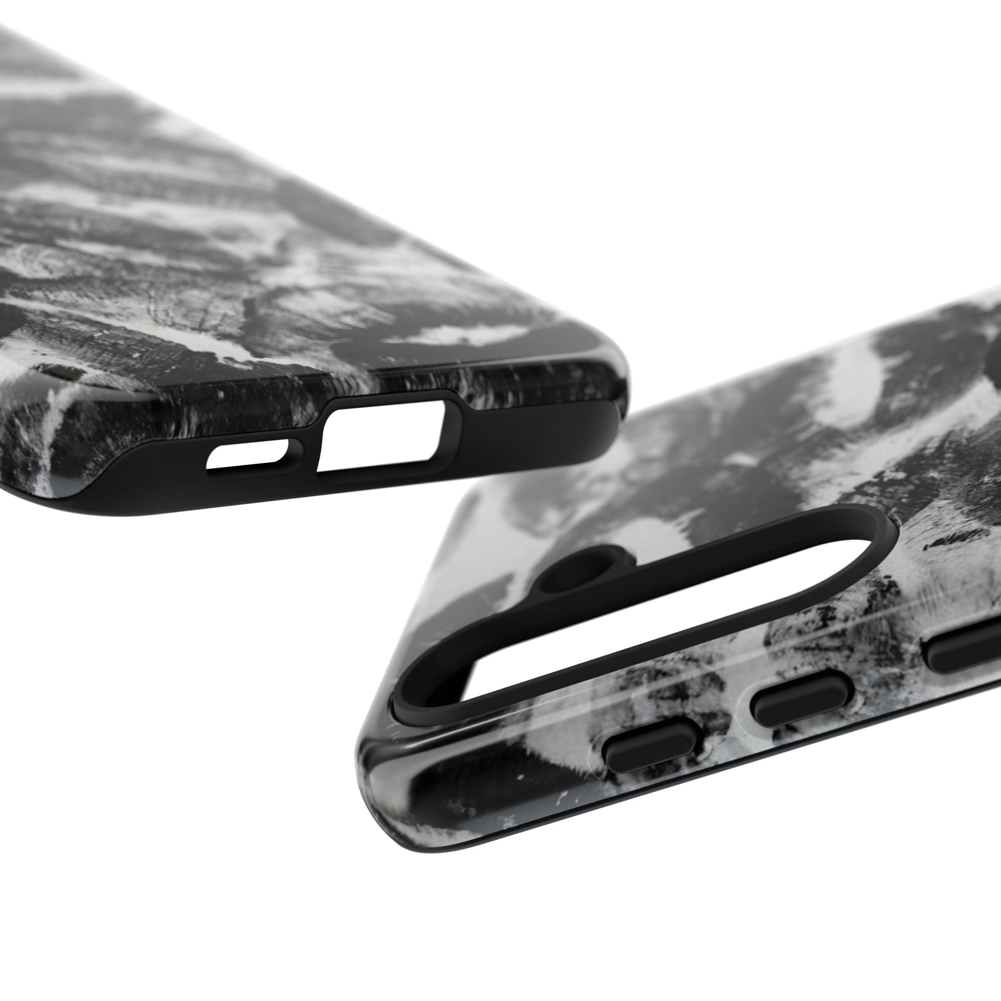 Black and Kiss Design Phone Case