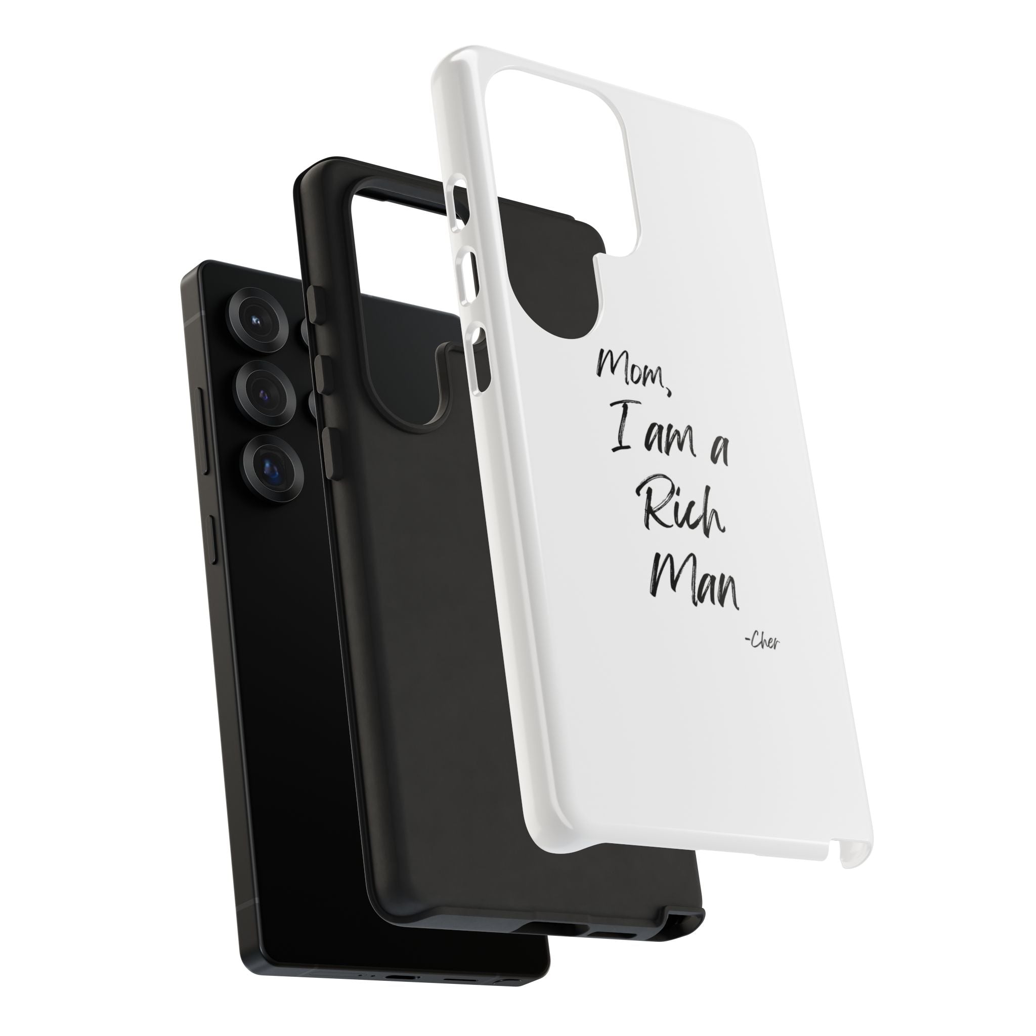 I Am a Rich Man Phone Case