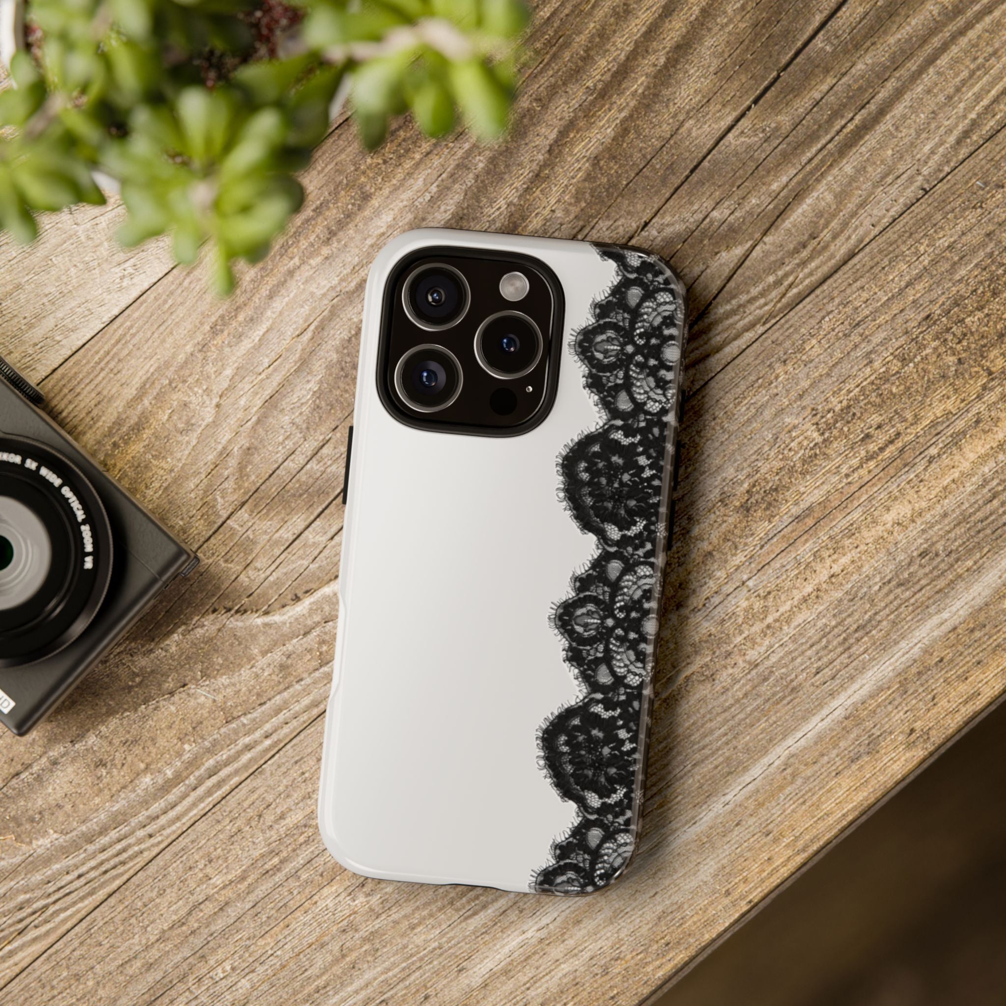 Black Lace Phone Case