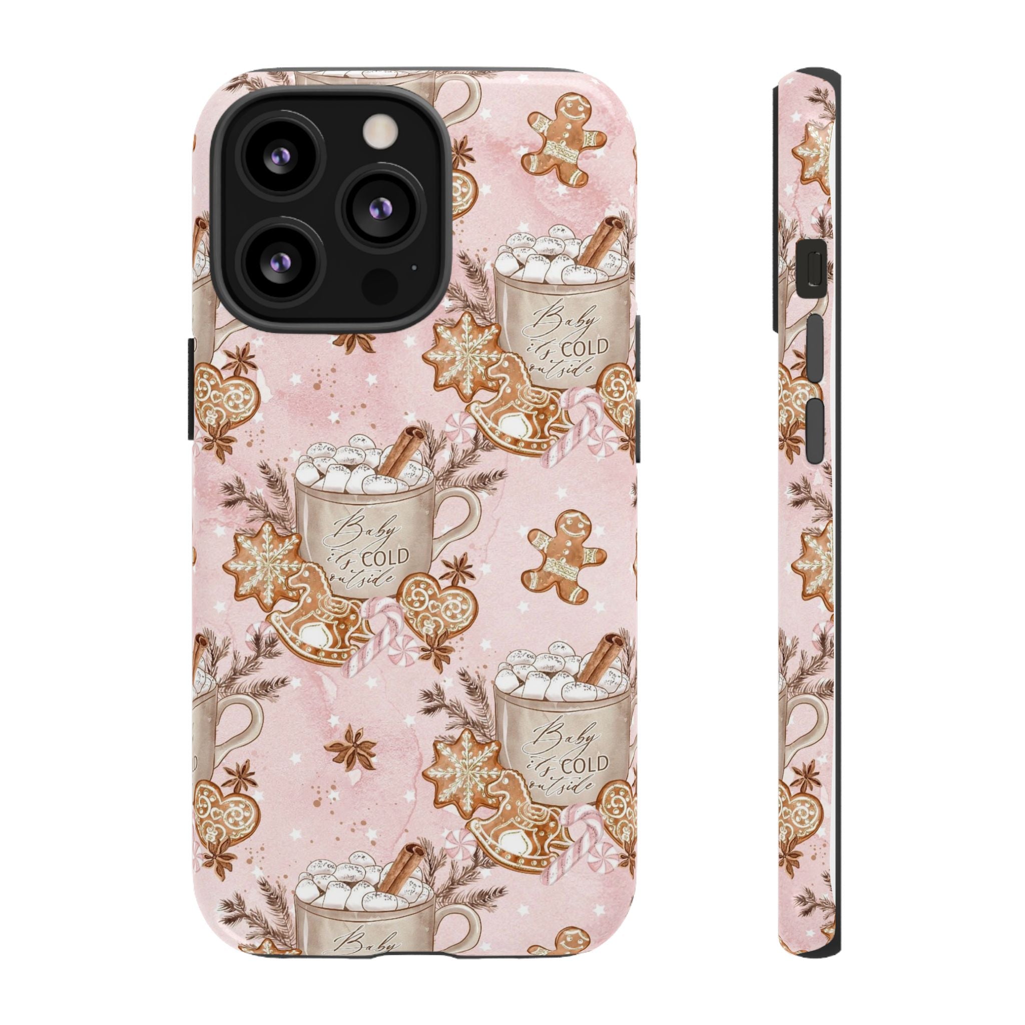 Pink Christmas Phone Case