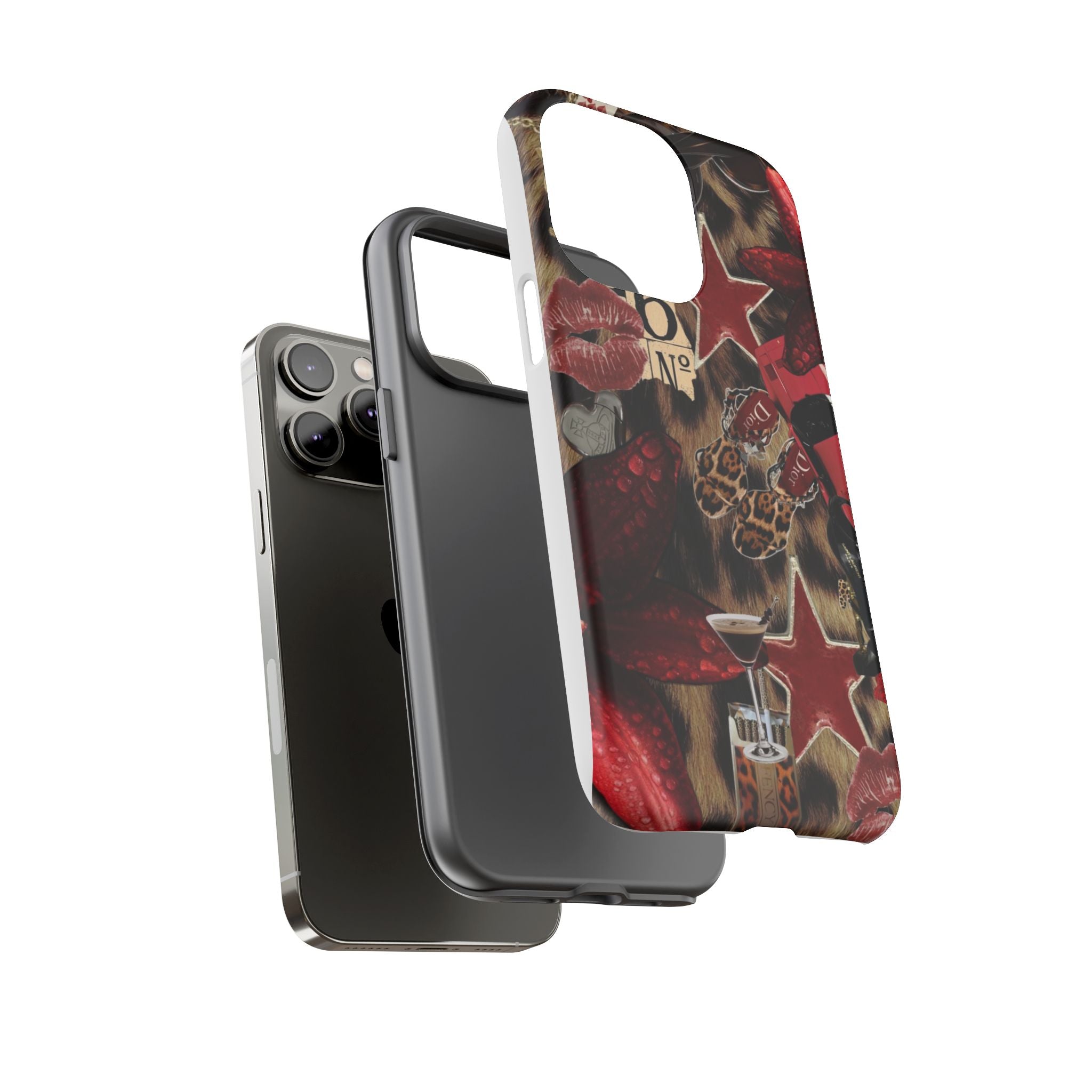 Cheetah Red Phone Case