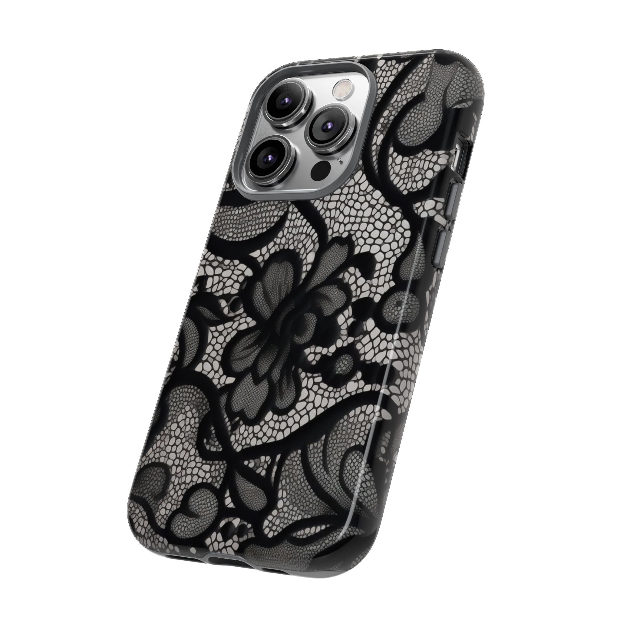 Black Lace Phone Case