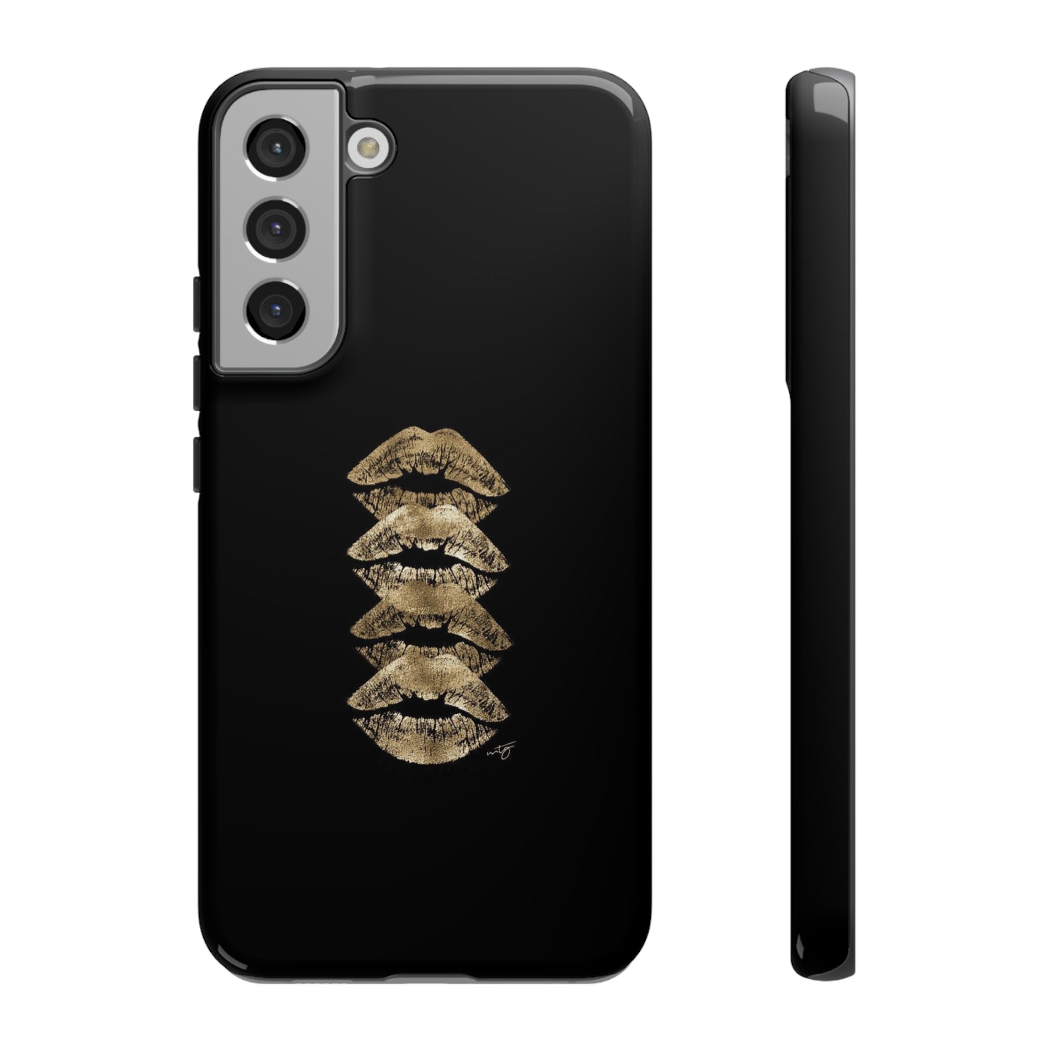 Golden Lipstick Phone Case