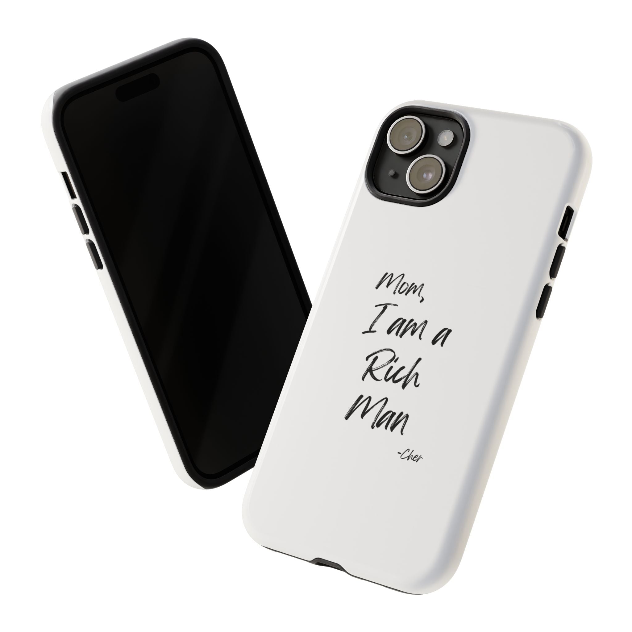 I Am a Rich Man Phone Case