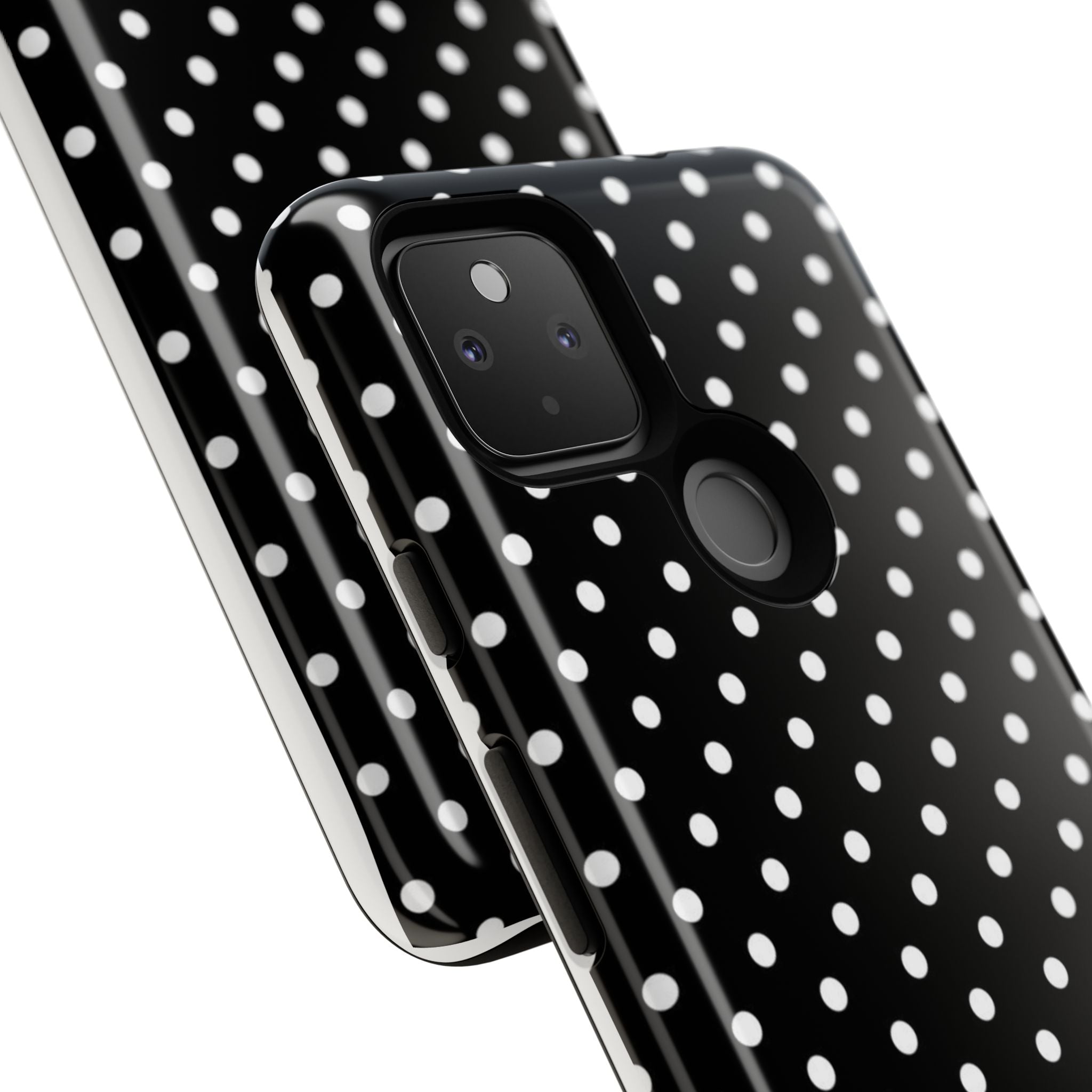 Black Polka Dot Phone Case