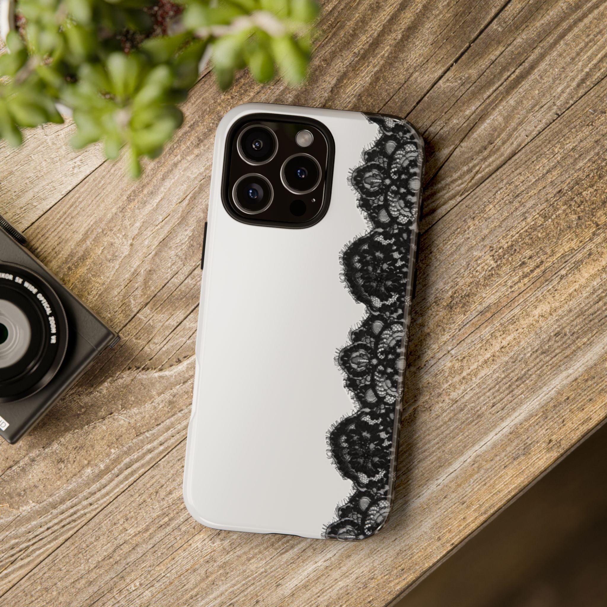 Black Lace Phone Case