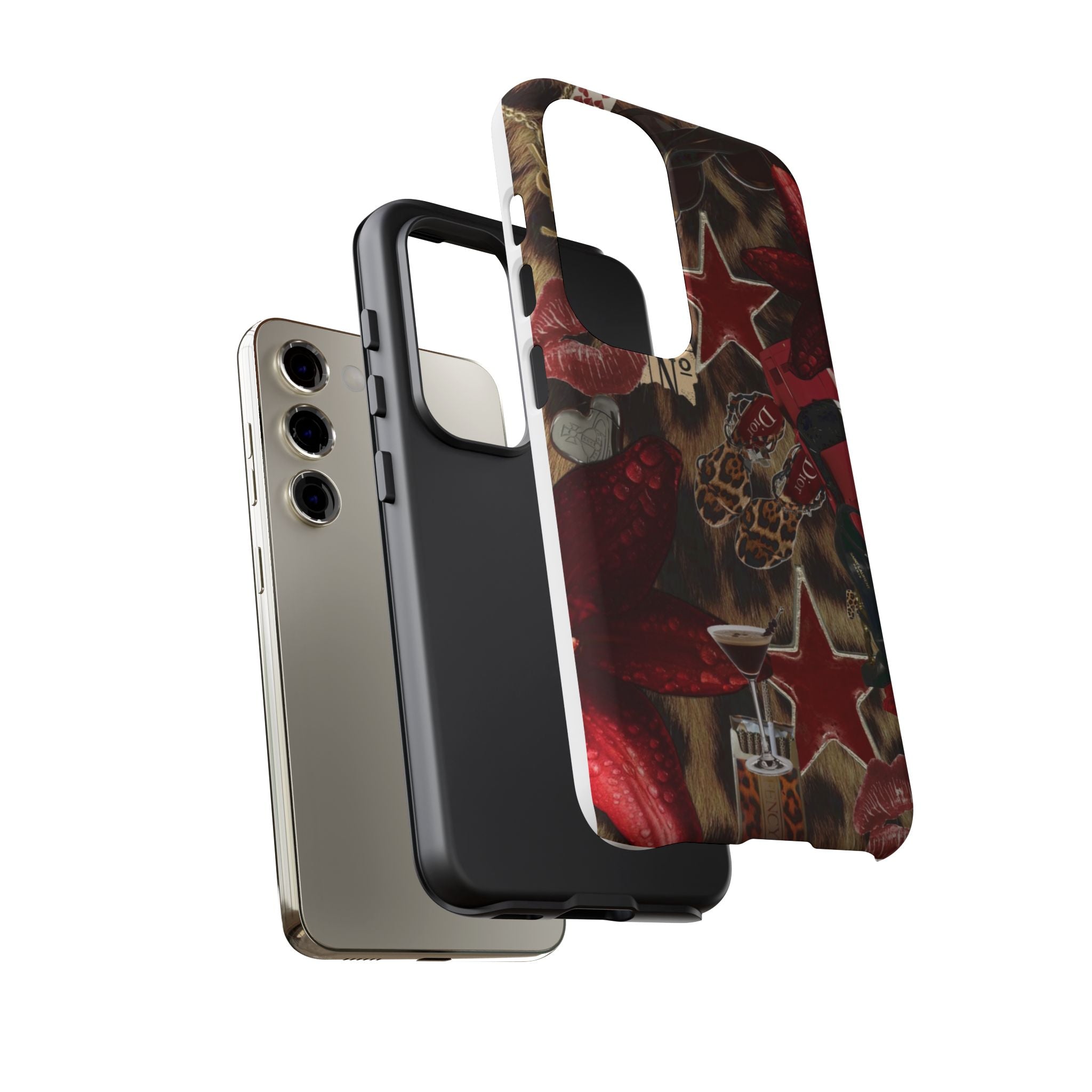Cheetah Red Phone Case
