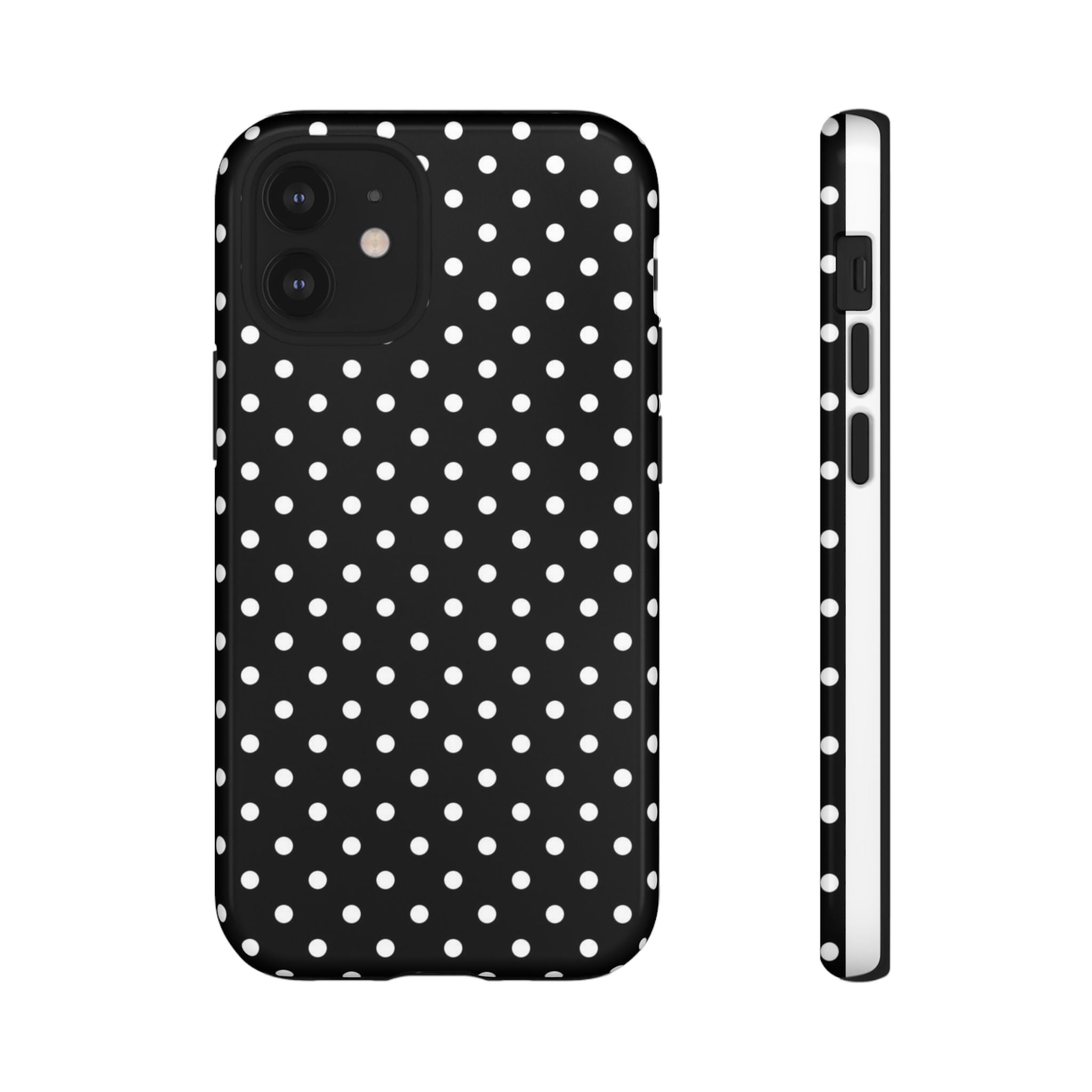 Black Polka Dot Phone Case