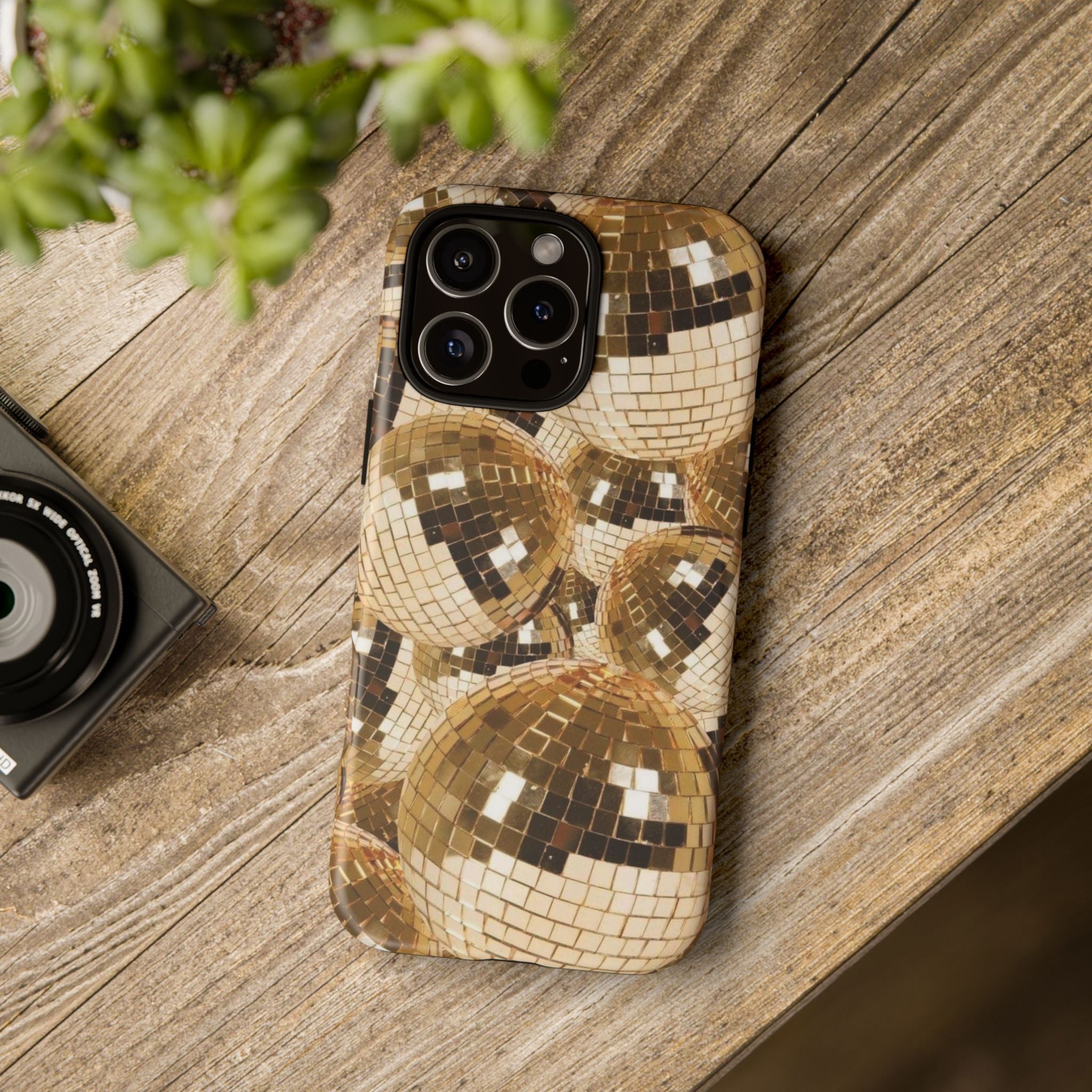 Golden Disco Phone Case