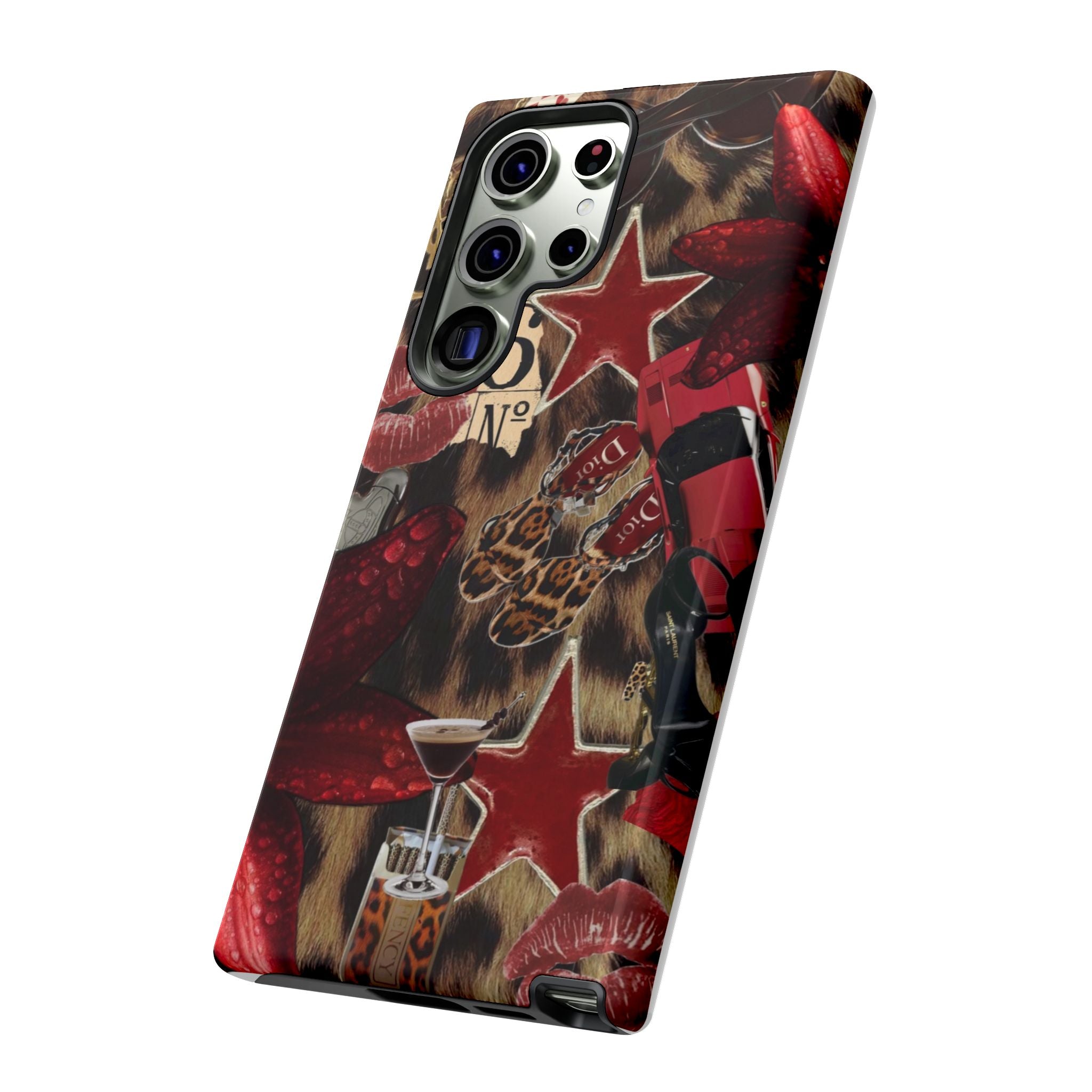 Cheetah Red Phone Case