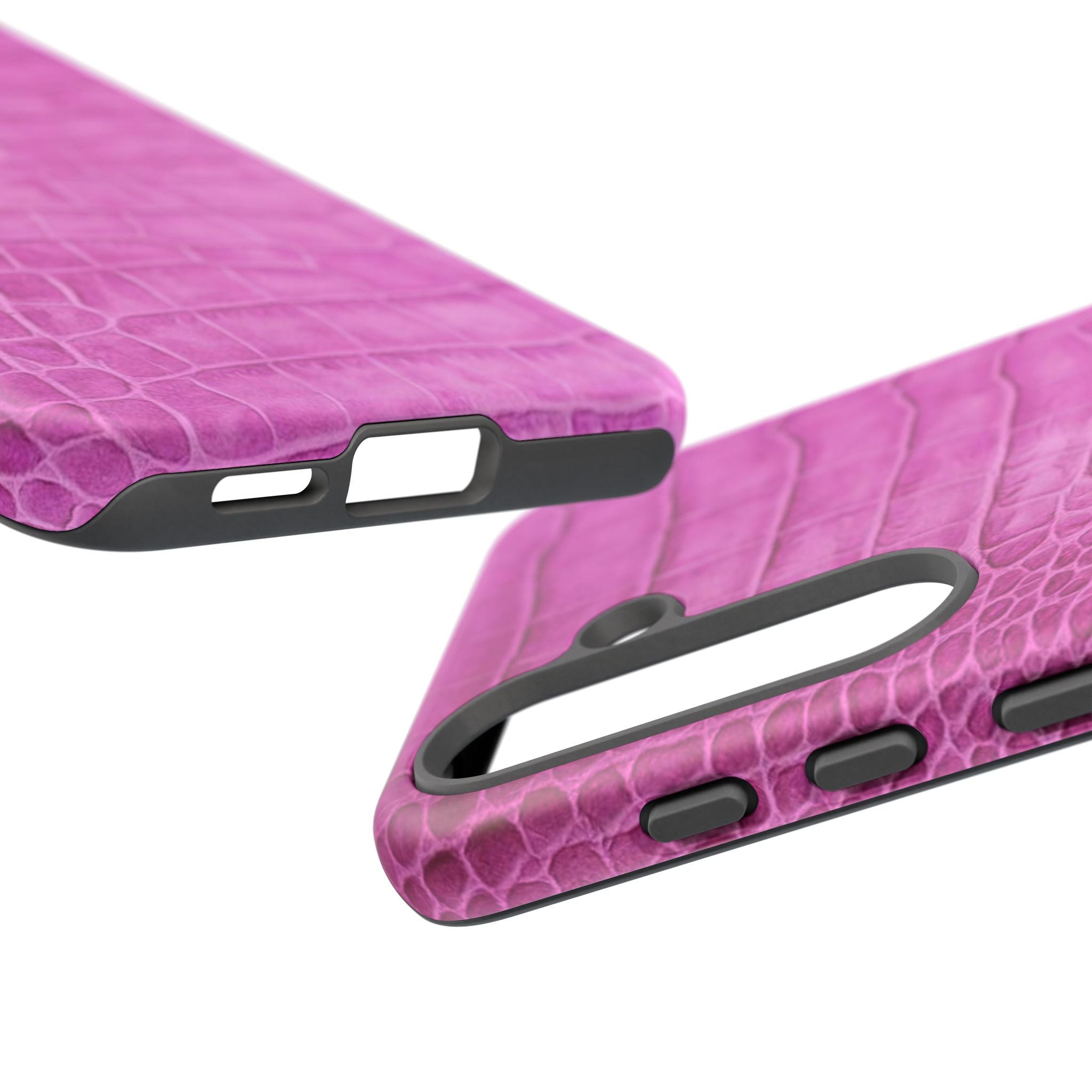 Purple Croc Phone Case