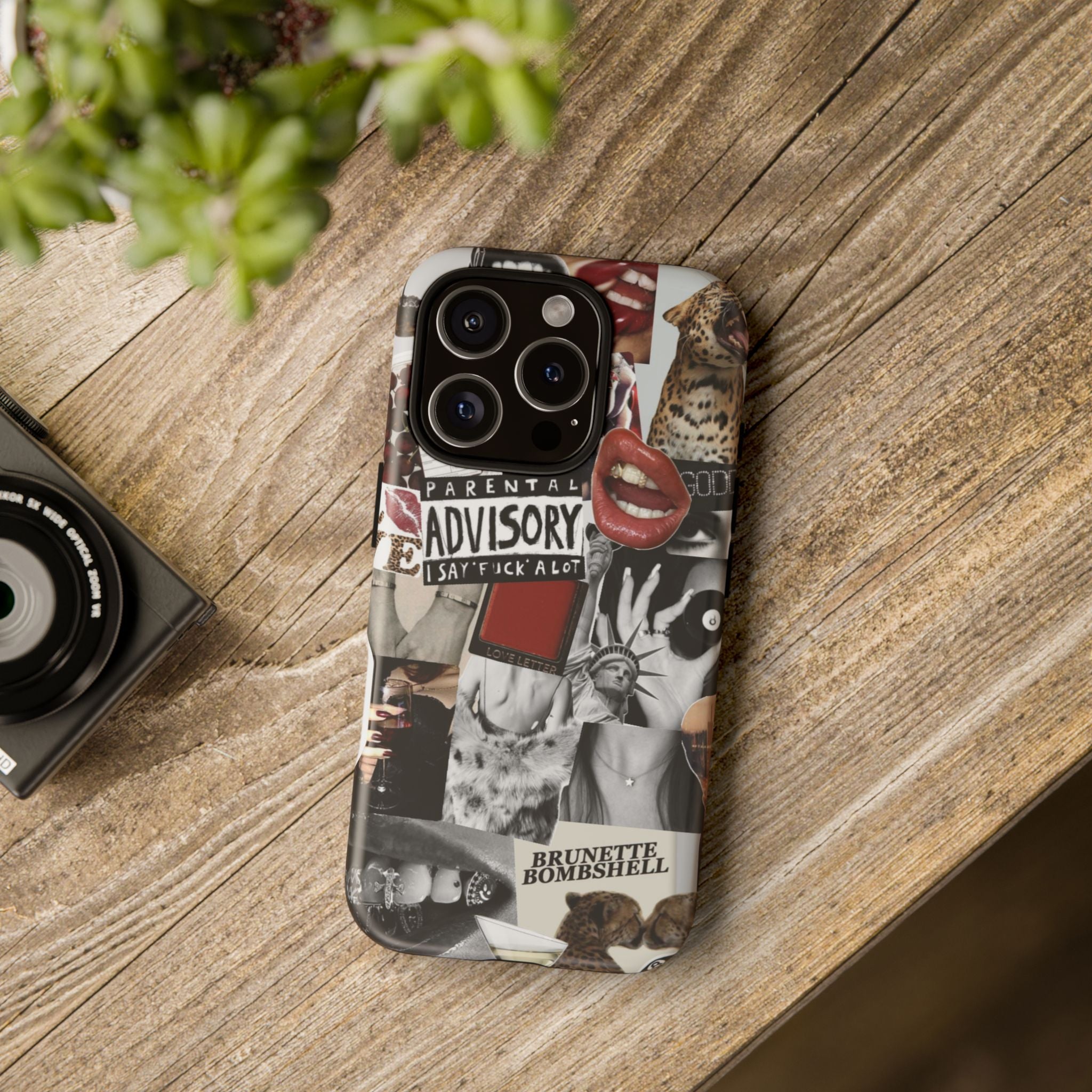 Brunette Bombshell Phone Case
