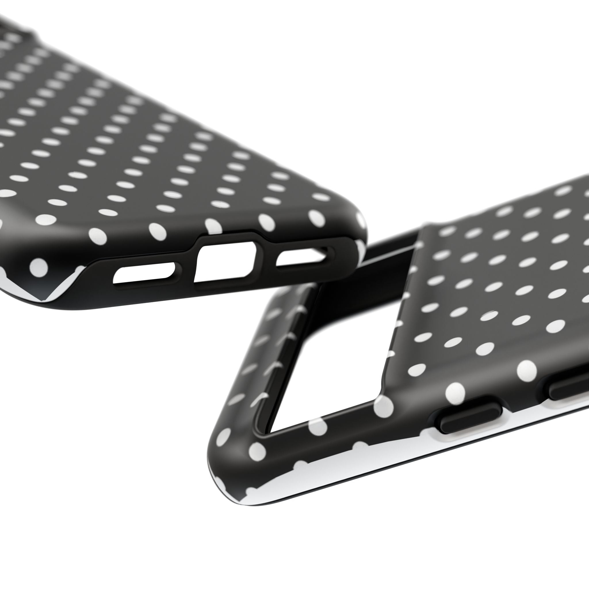 Black Polka Dot Phone Case