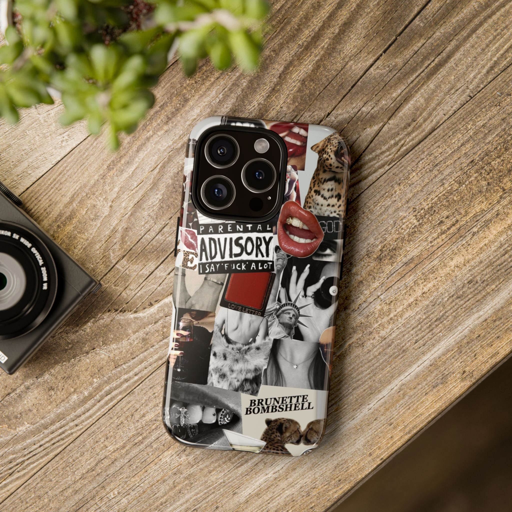 Brunette Bombshell Phone Case