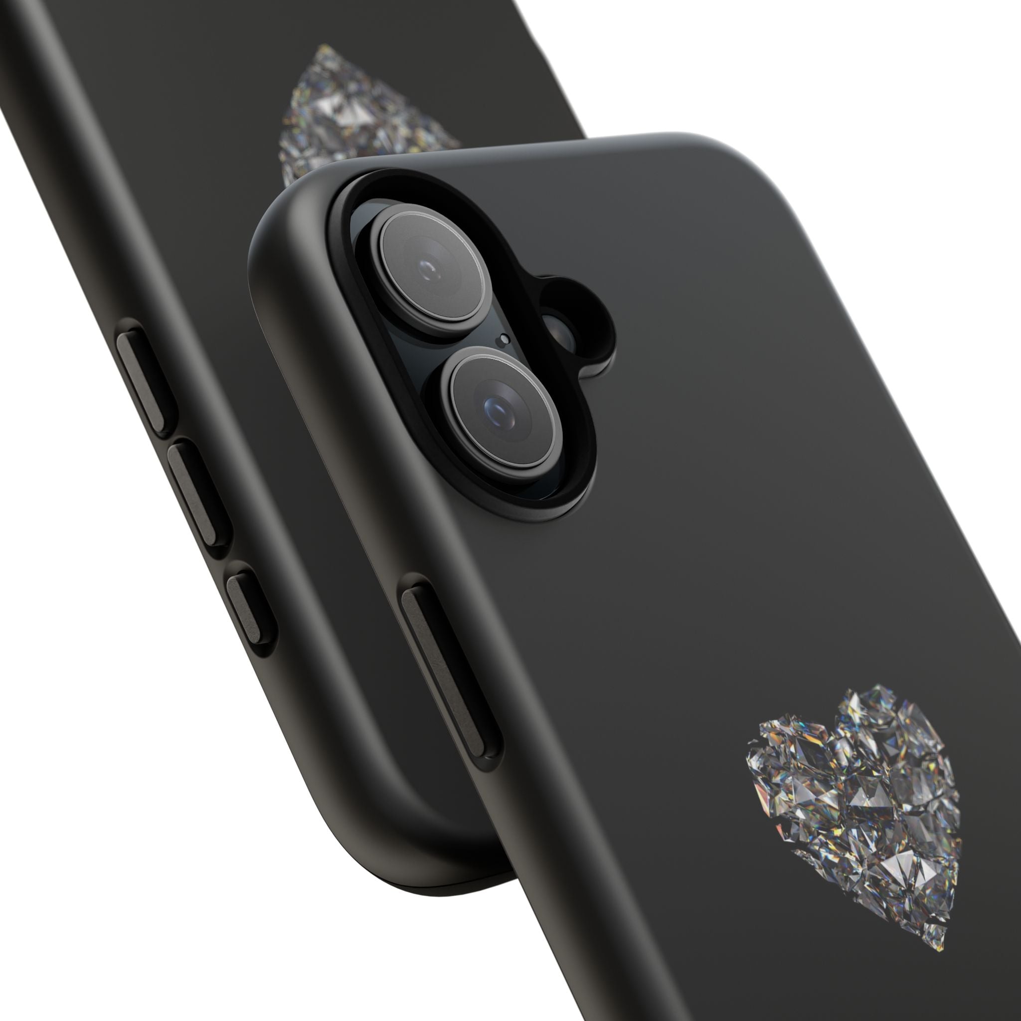 Crystal Heart Phone Case