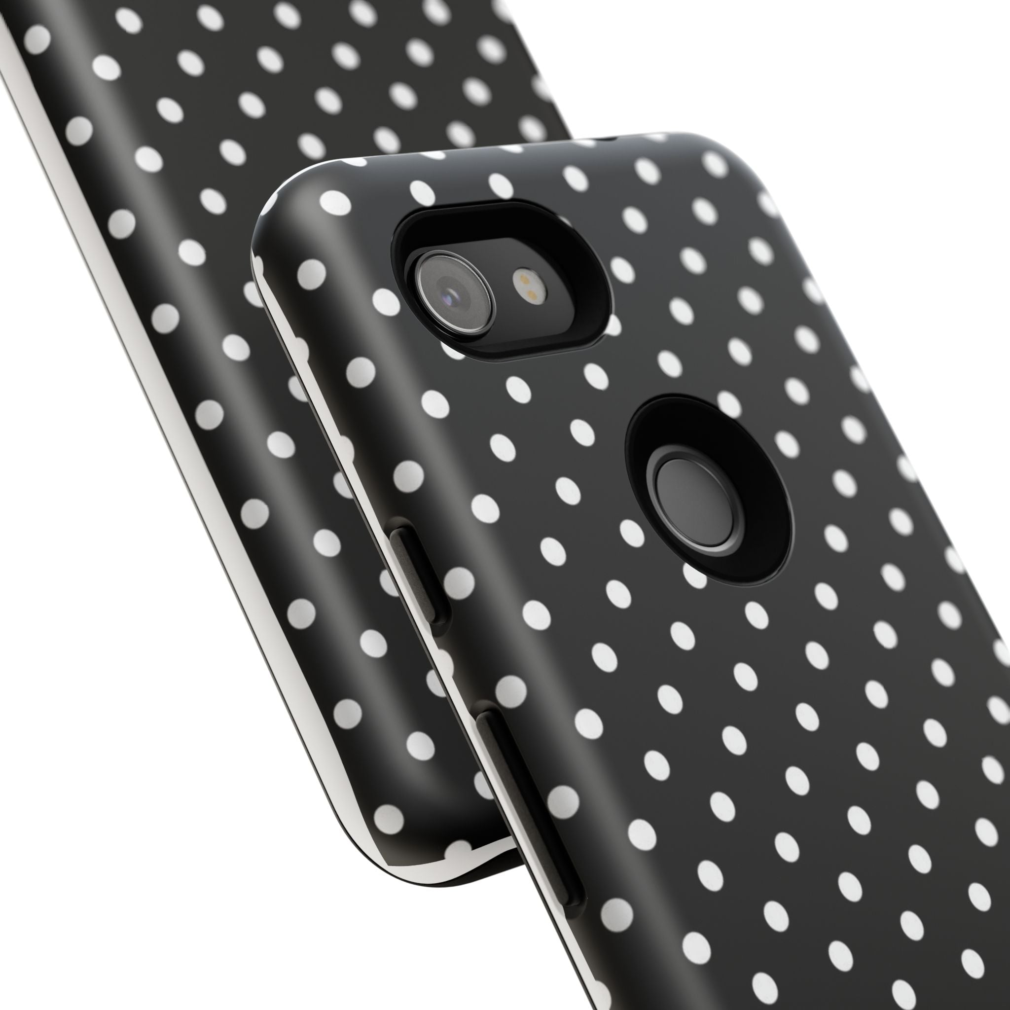 Black Polka Dot Phone Case