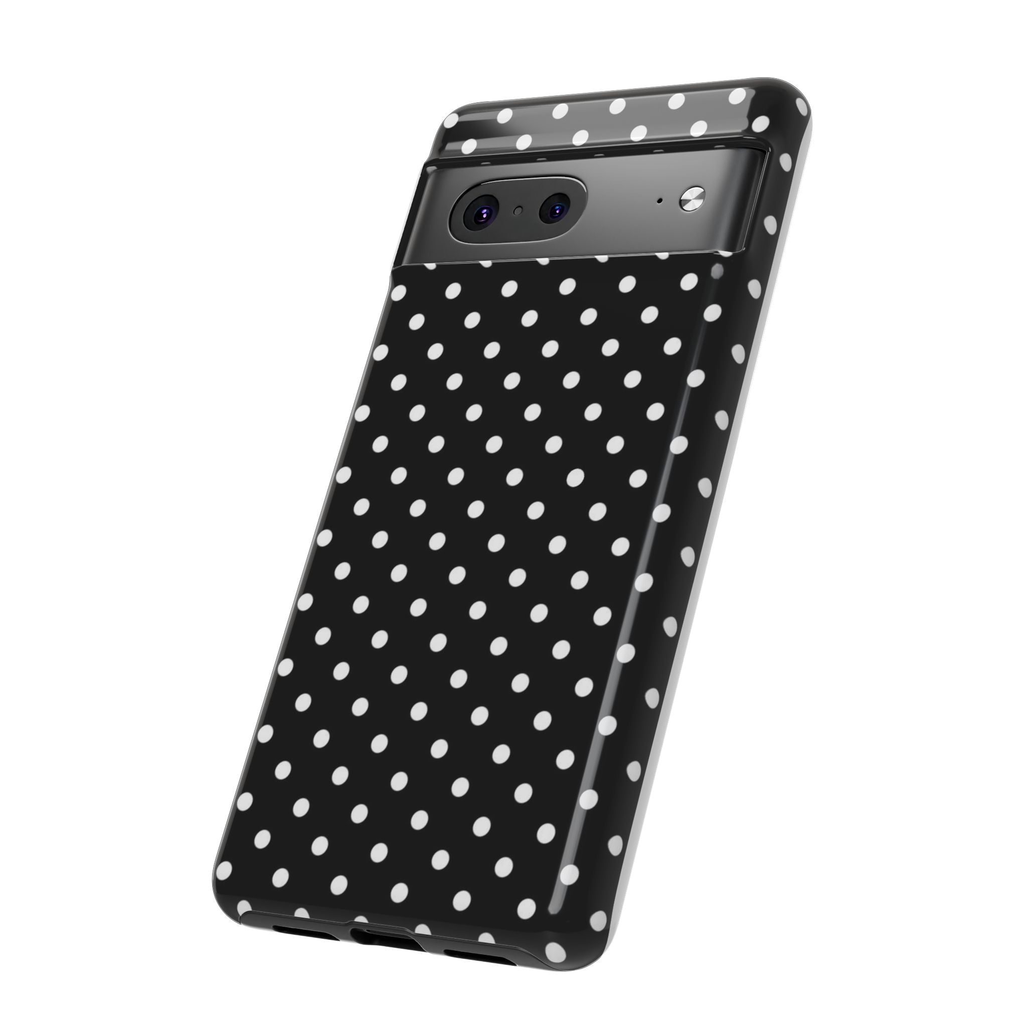 Black Polka Dot Phone Case