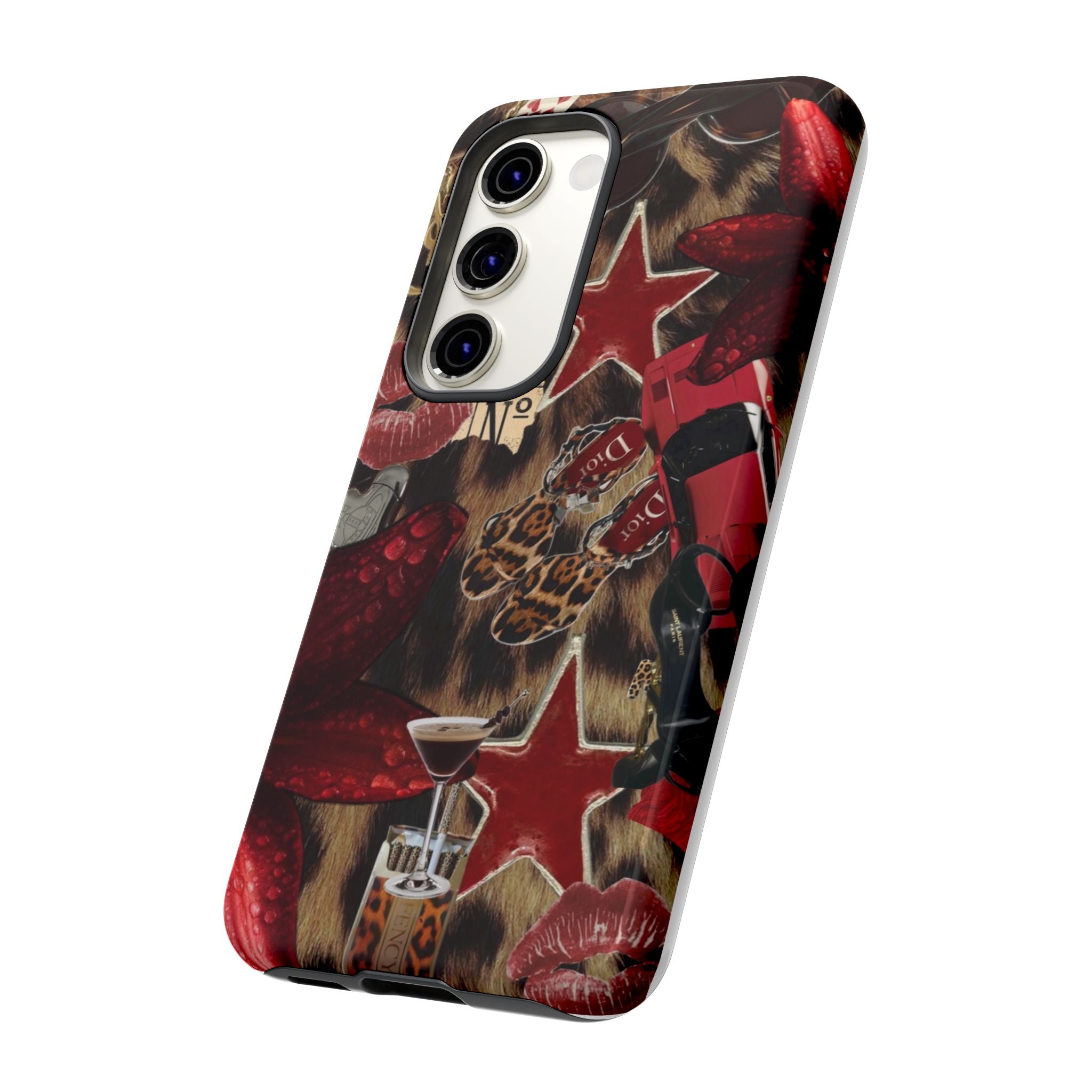 Cheetah Red Phone Case
