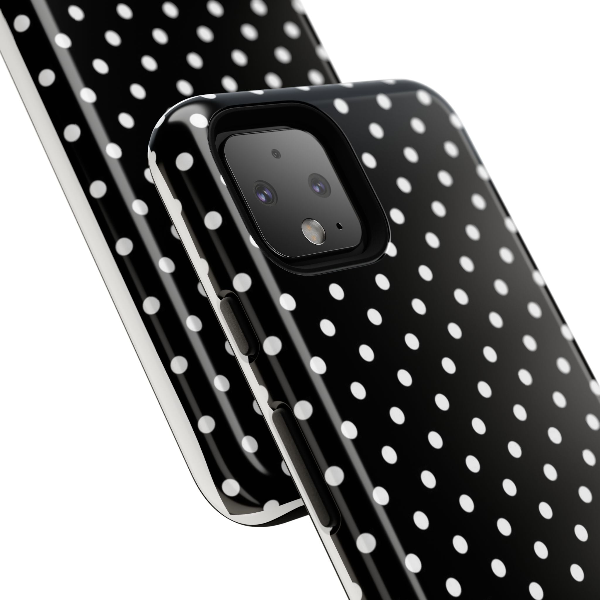 Black Polka Dot Phone Case