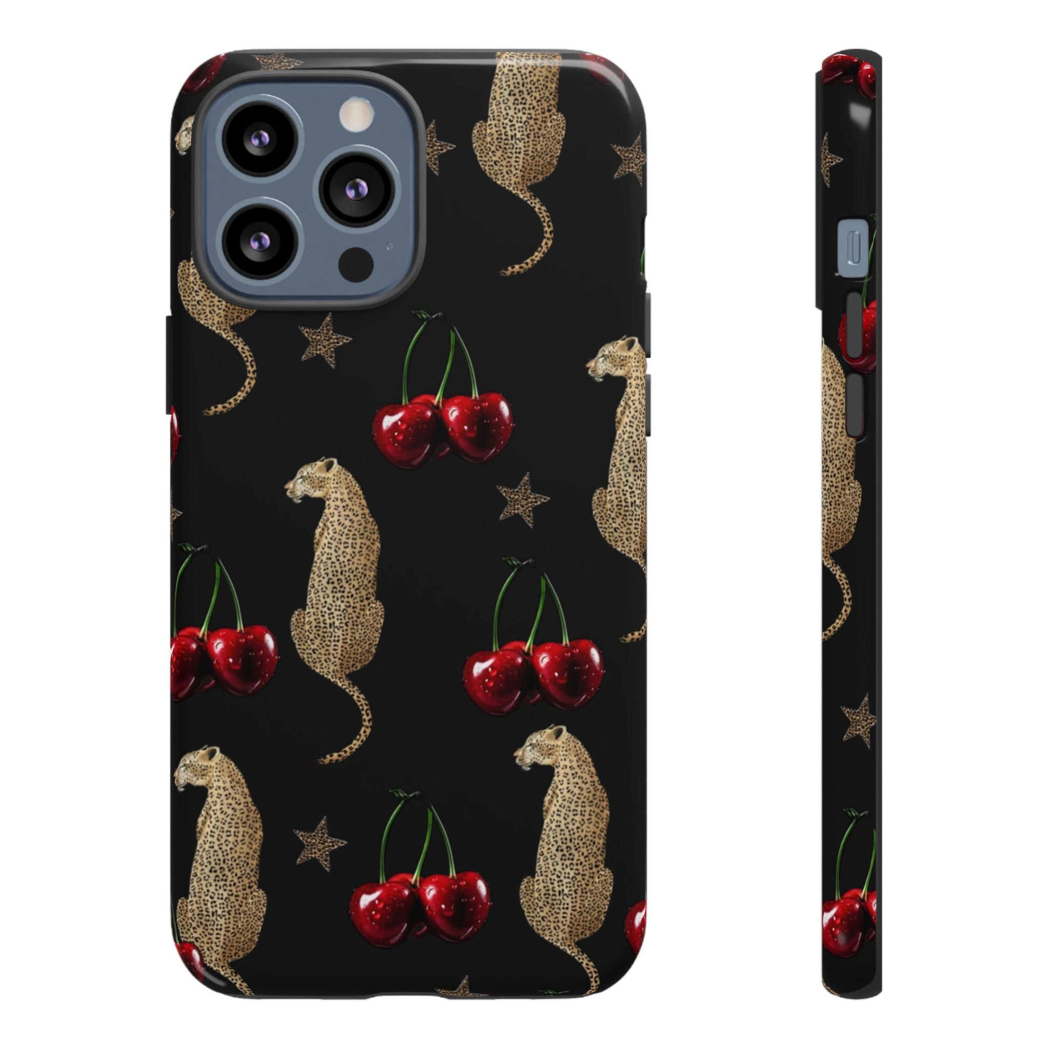 Leopards & Cherries Phone Case