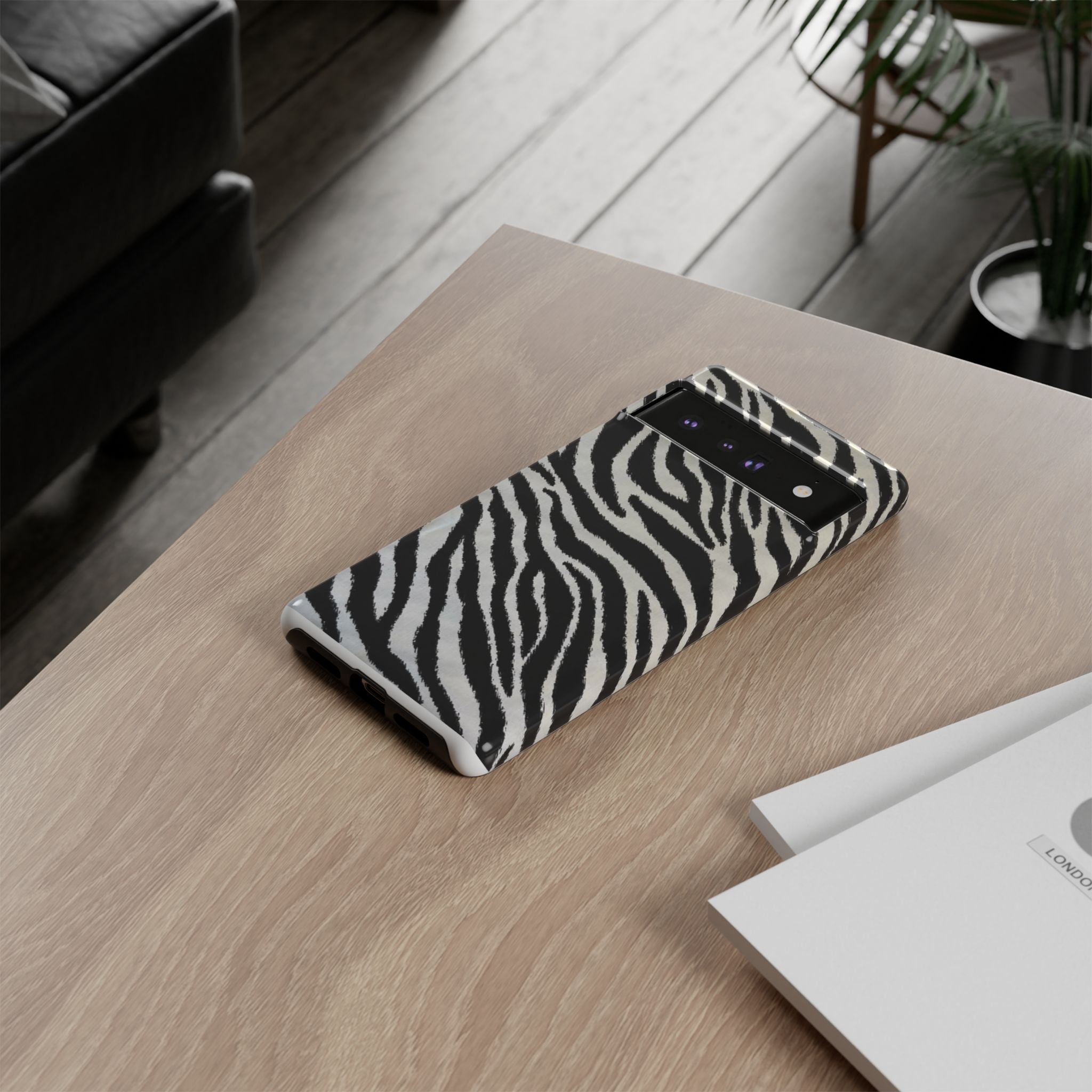Zebra Print Phone Case