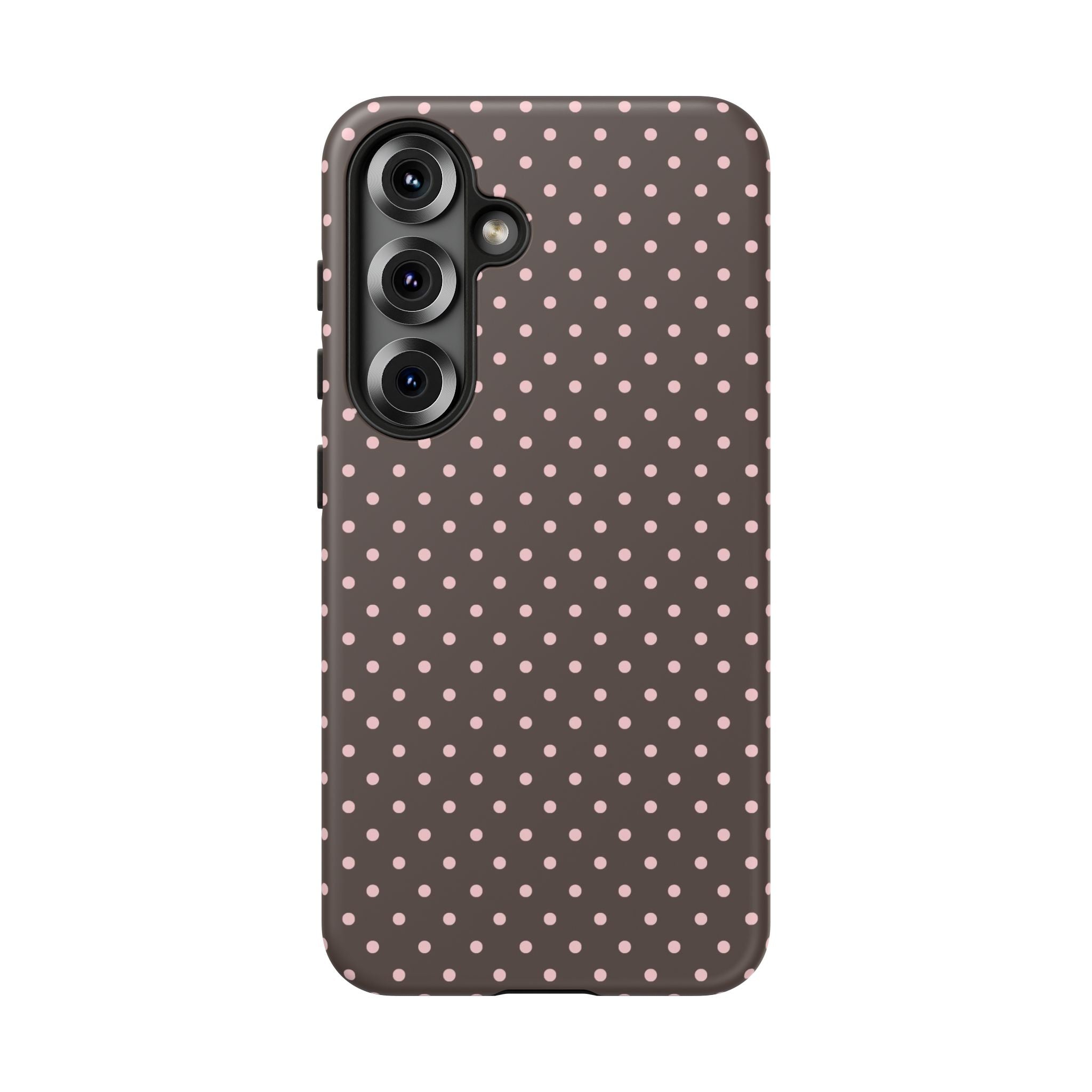 Brown Polka Phone Case