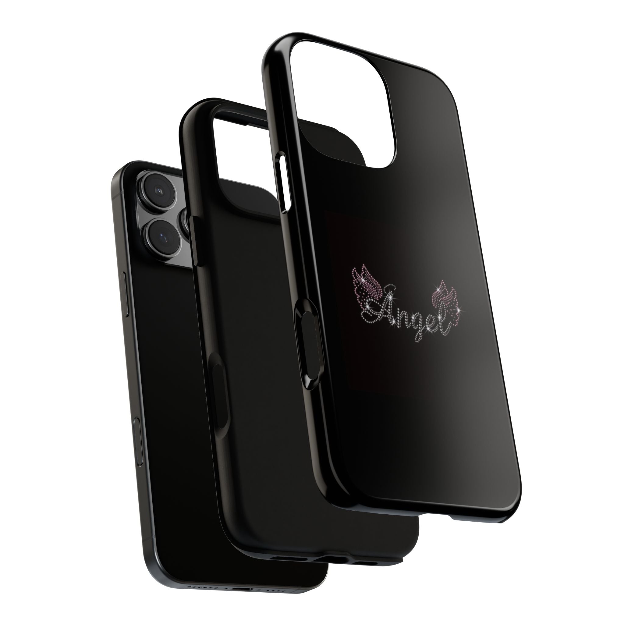 Glitter Angel Phone Case