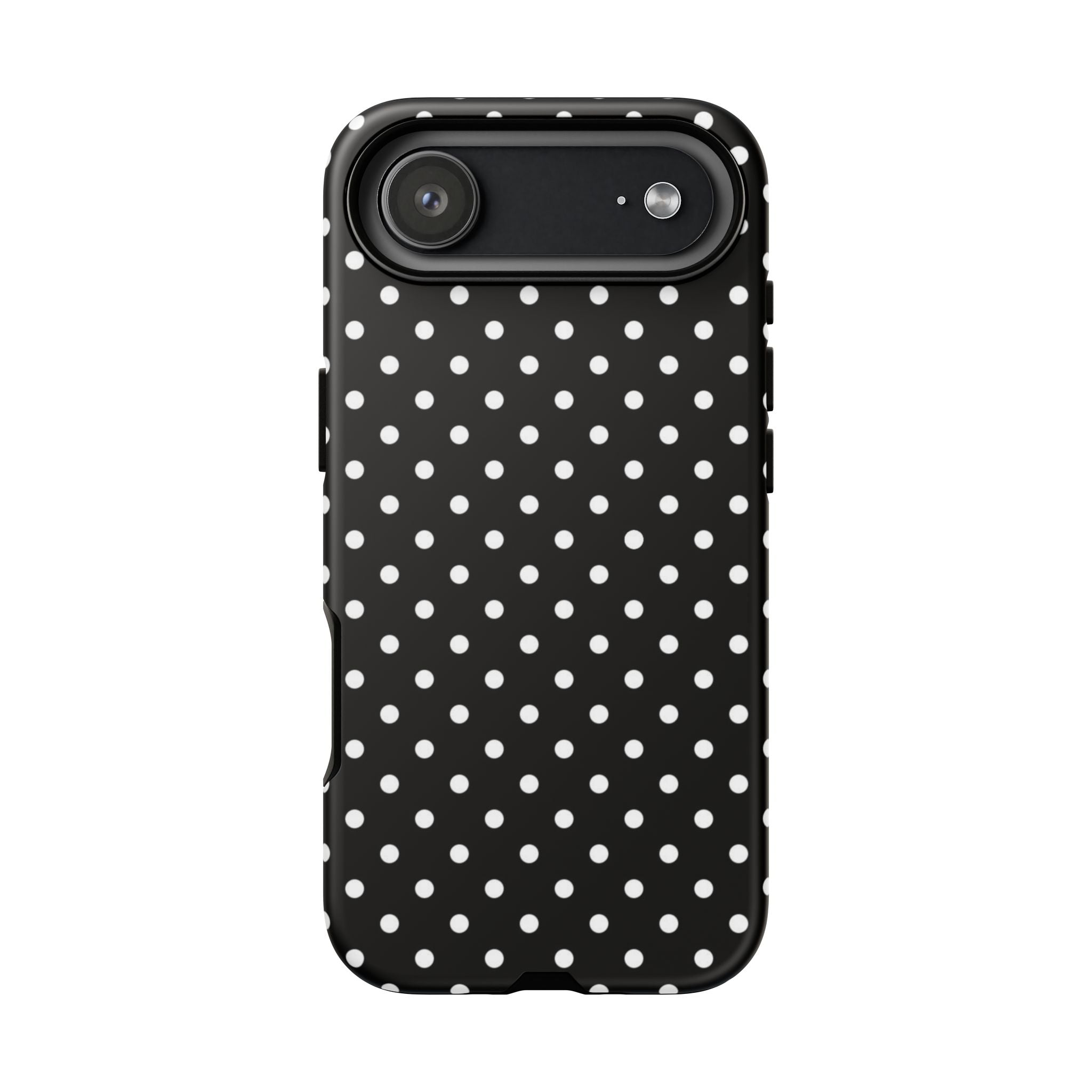 Black Polka Dot Phone Case