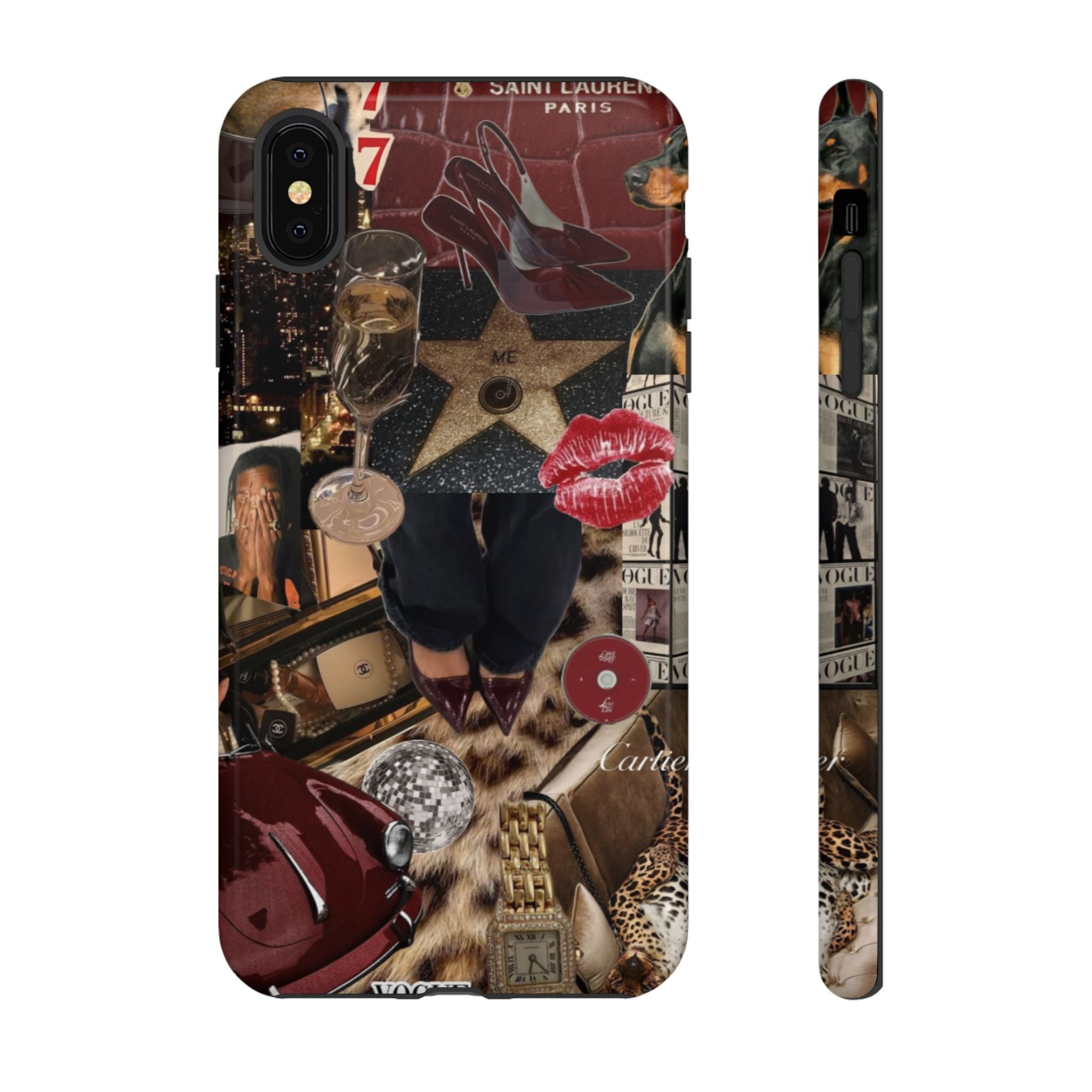 Cherry Red Aesthetic Phone Case