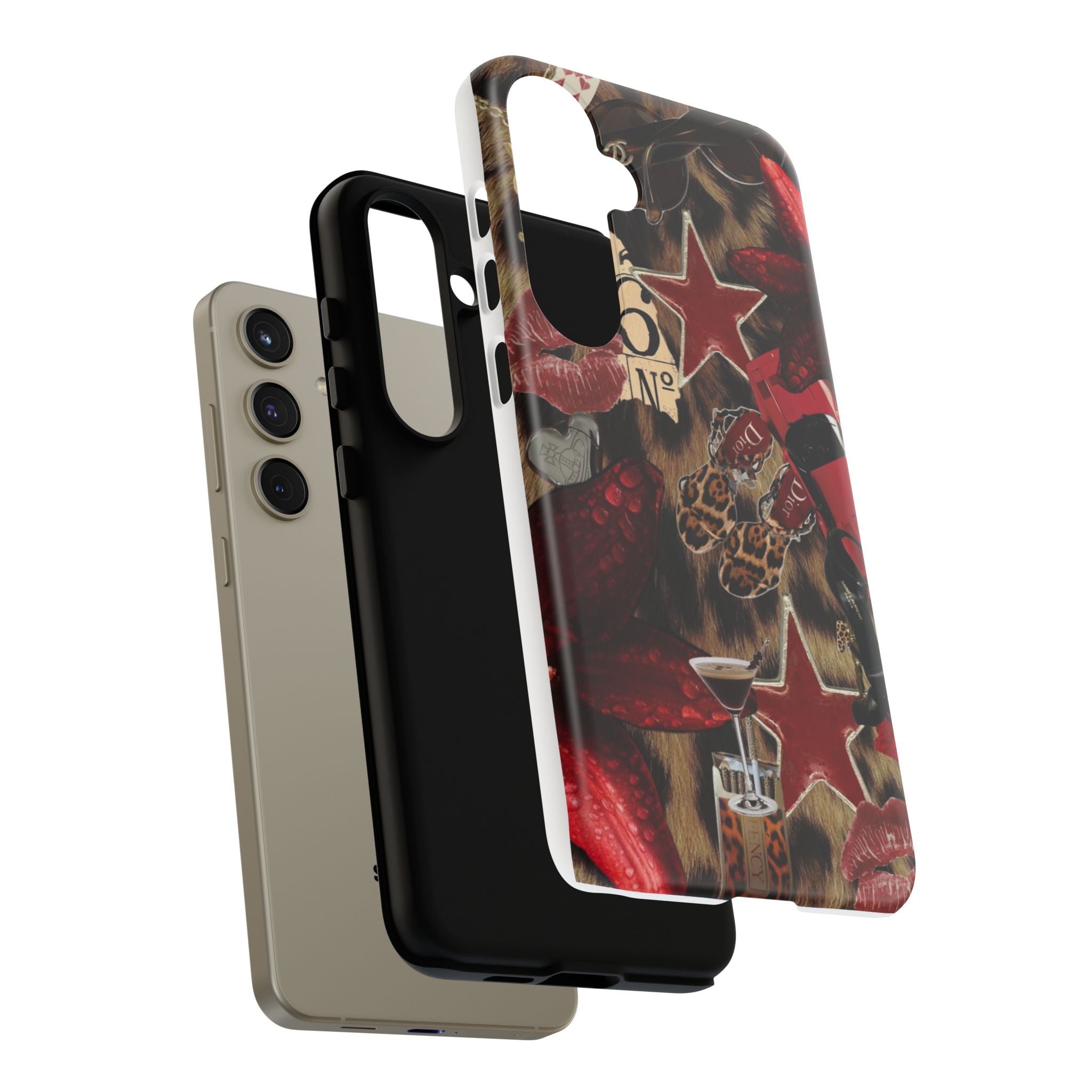 Cheetah Red Phone Case