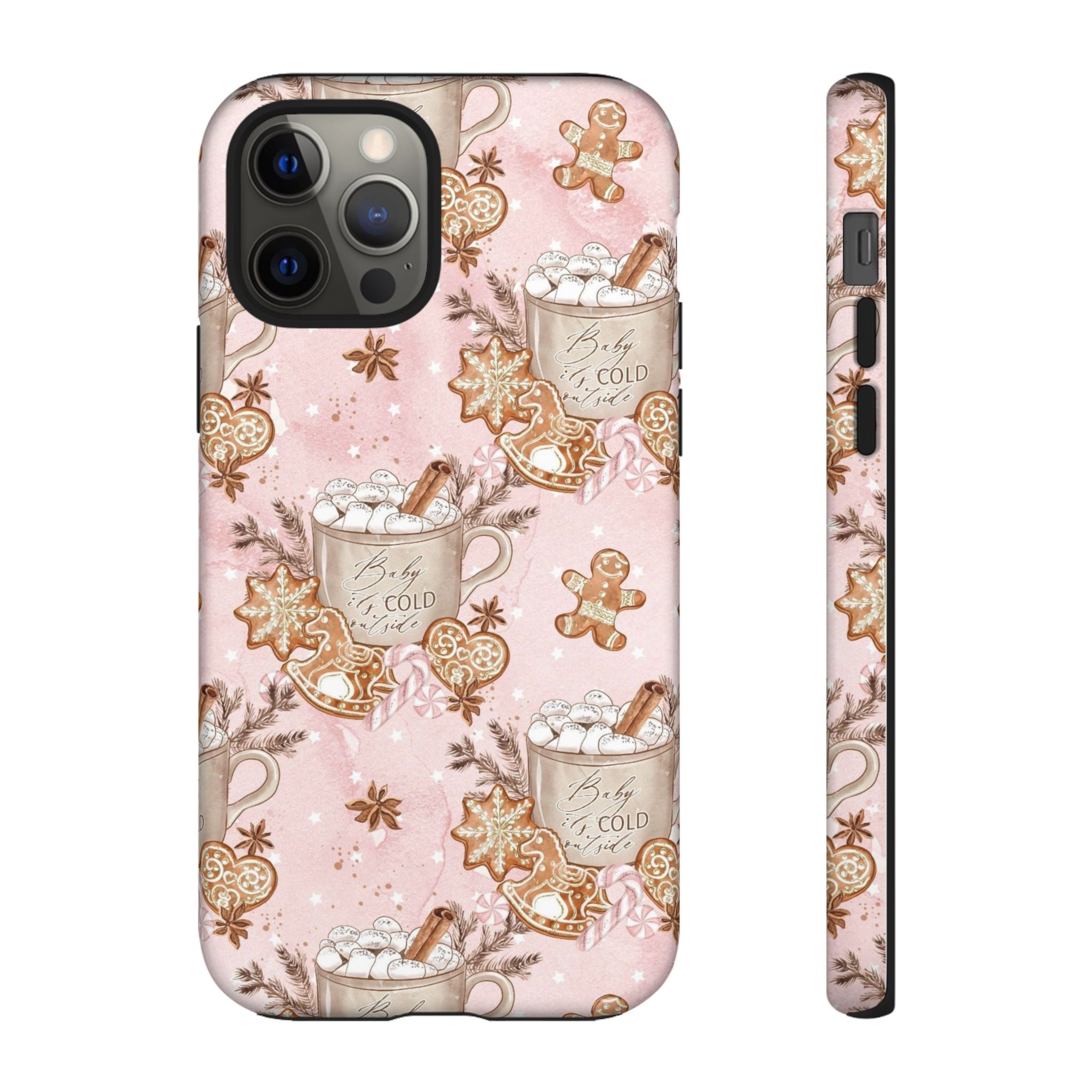 Pink Christmas Phone Case