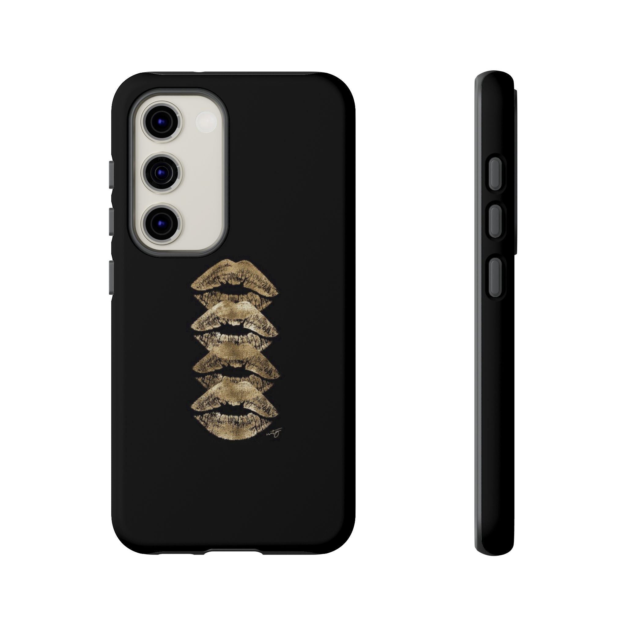 Golden Lipstick Phone Case