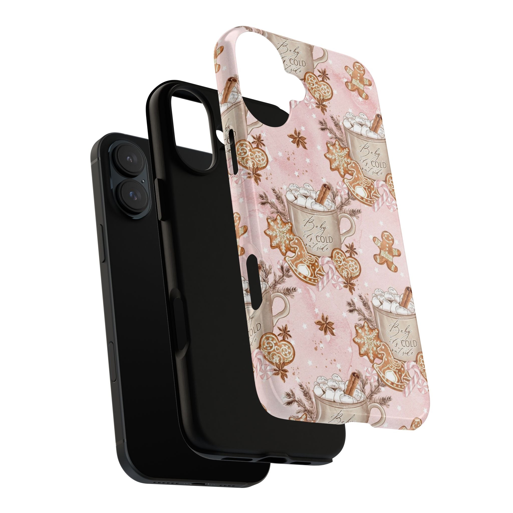 Pink Christmas Phone Case