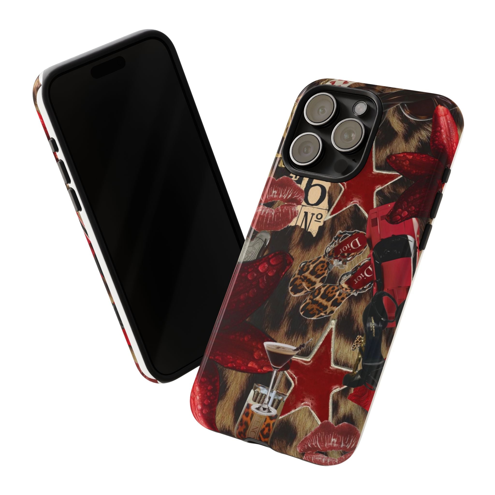 Cheetah Red Phone Case