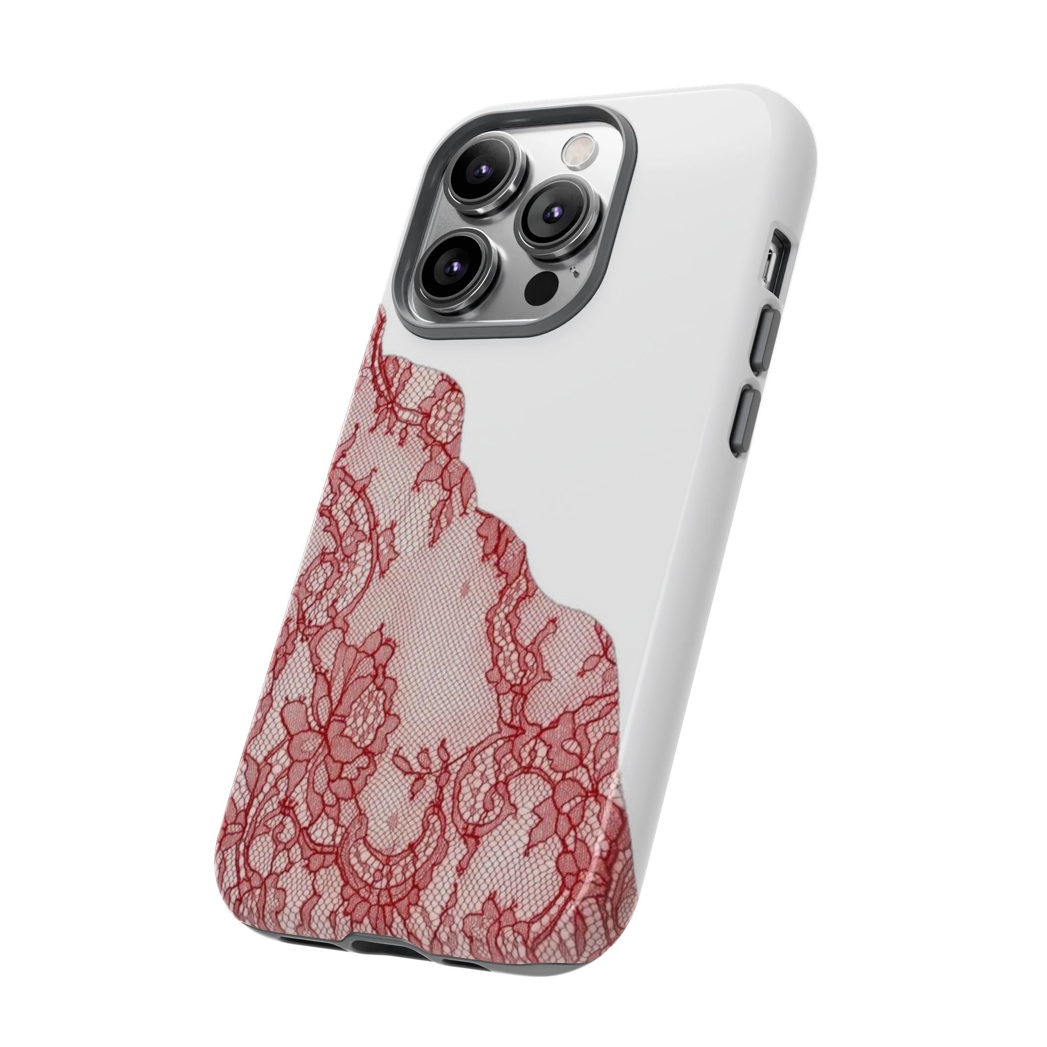 Red Lace Phone Case