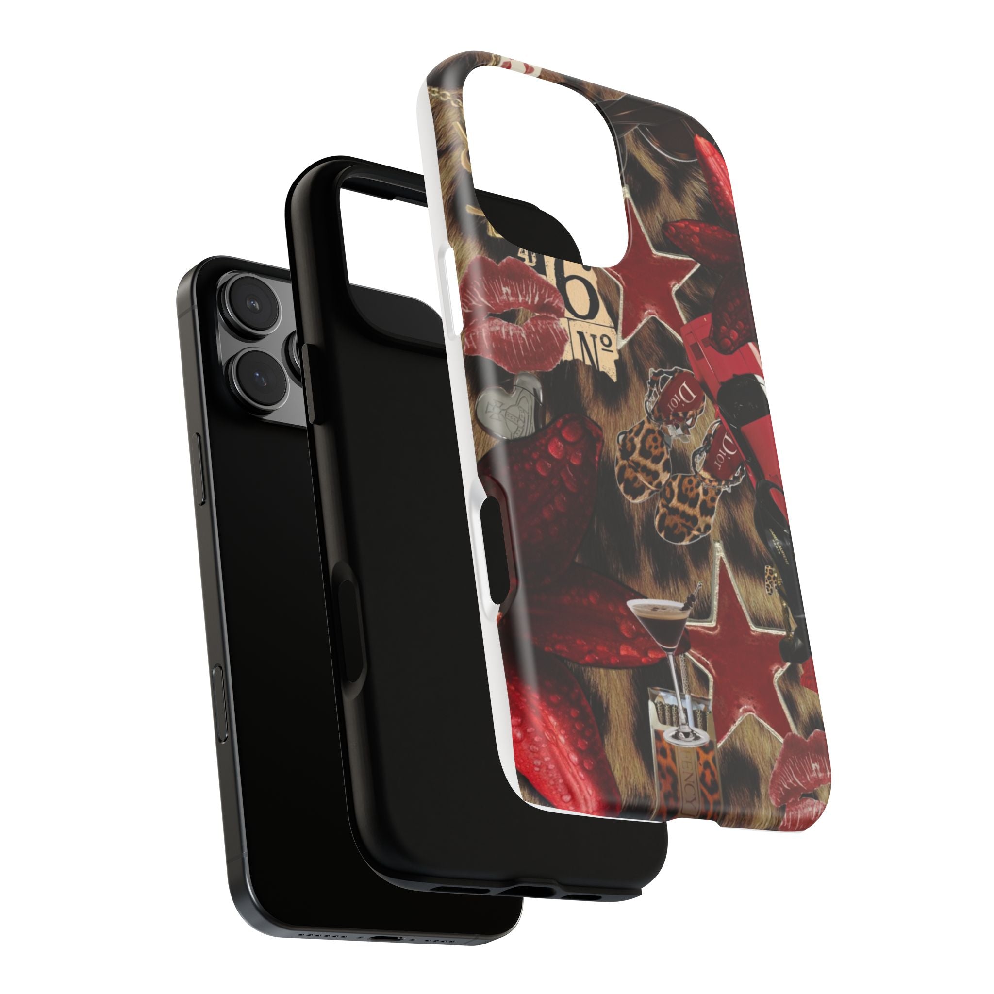 Cheetah Red Phone Case