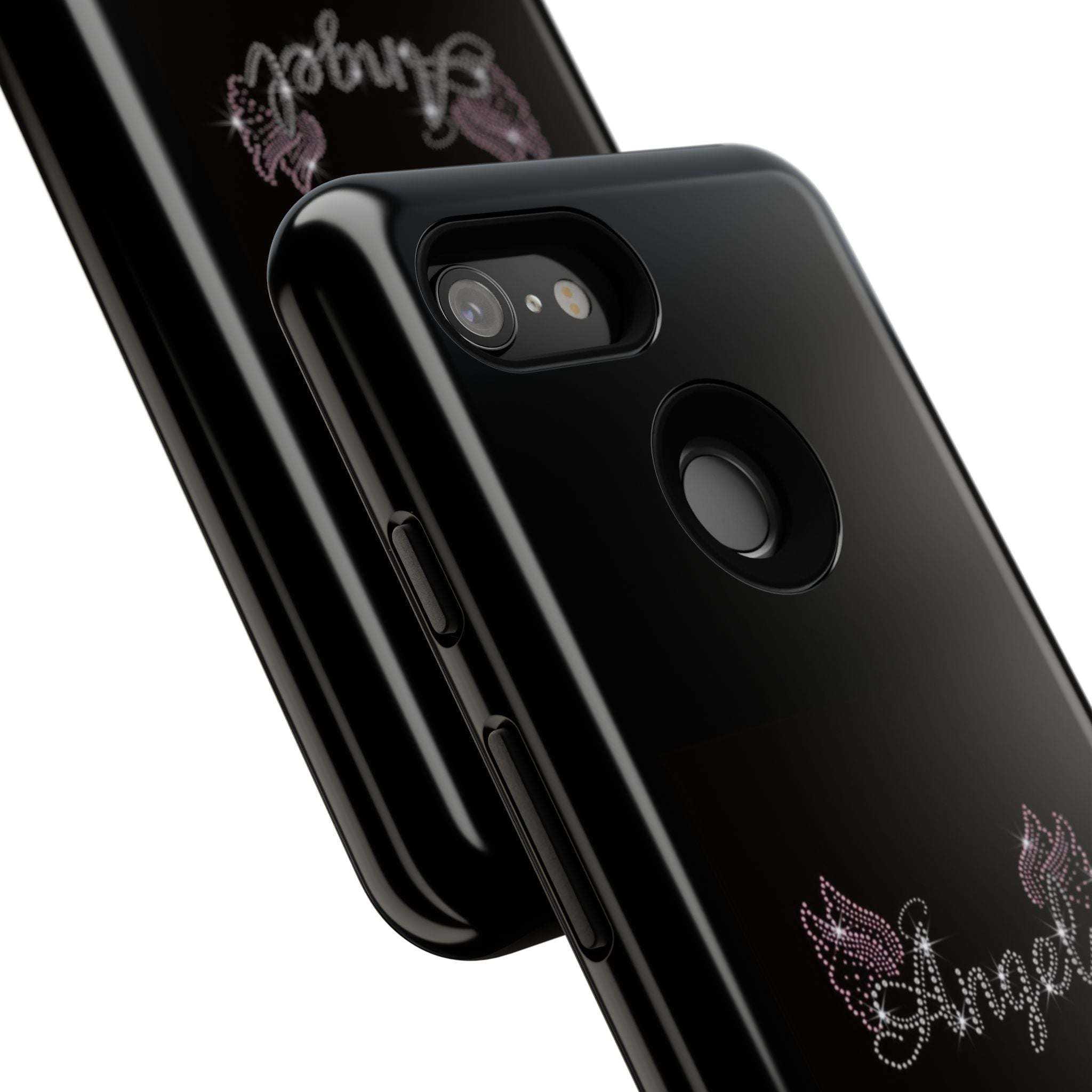 Glitter Angel Phone Case