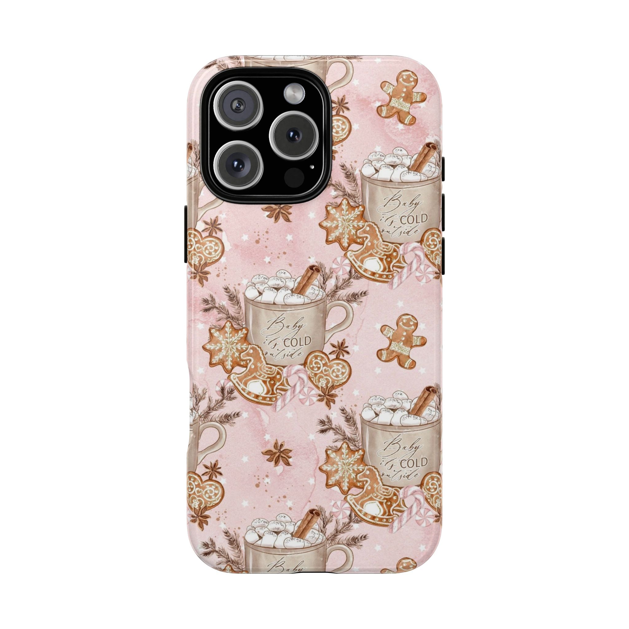 Pink Christmas Phone Case