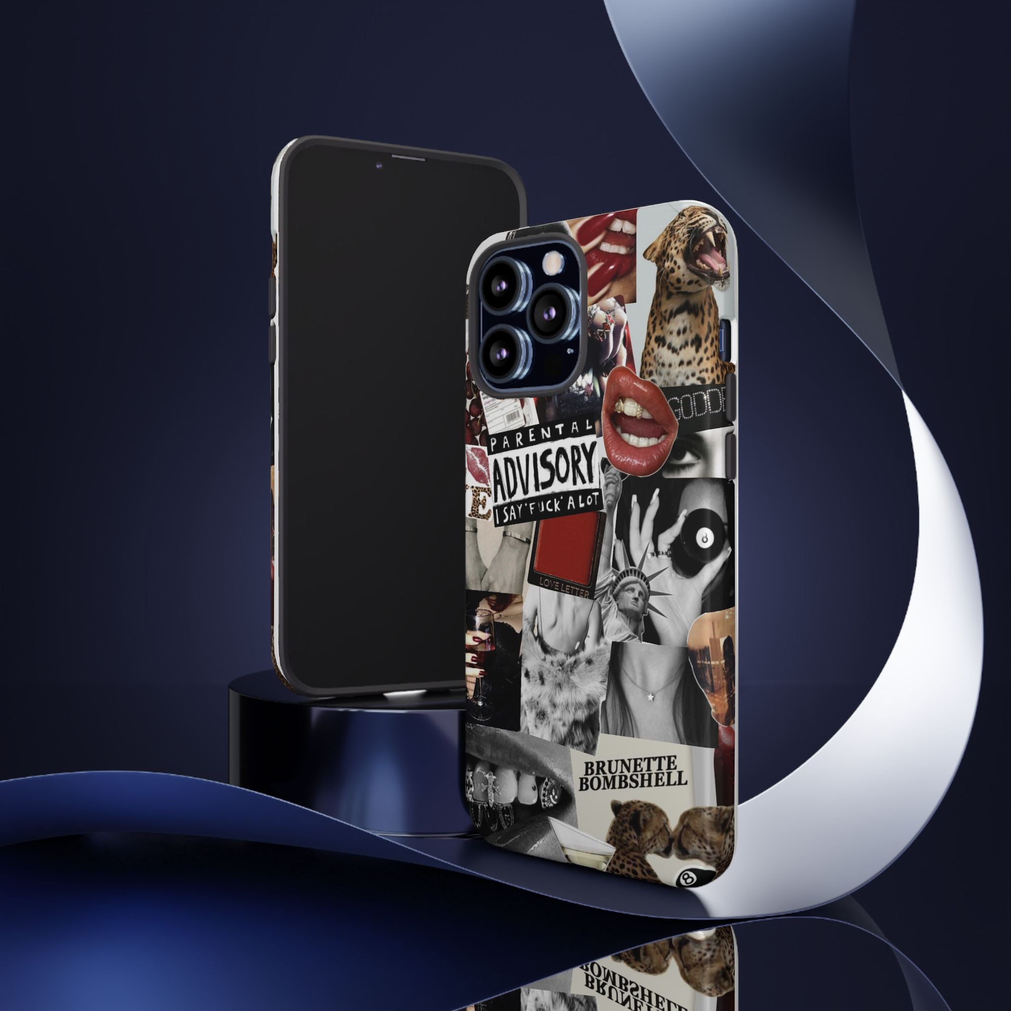 Brunette Bombshell Phone Case