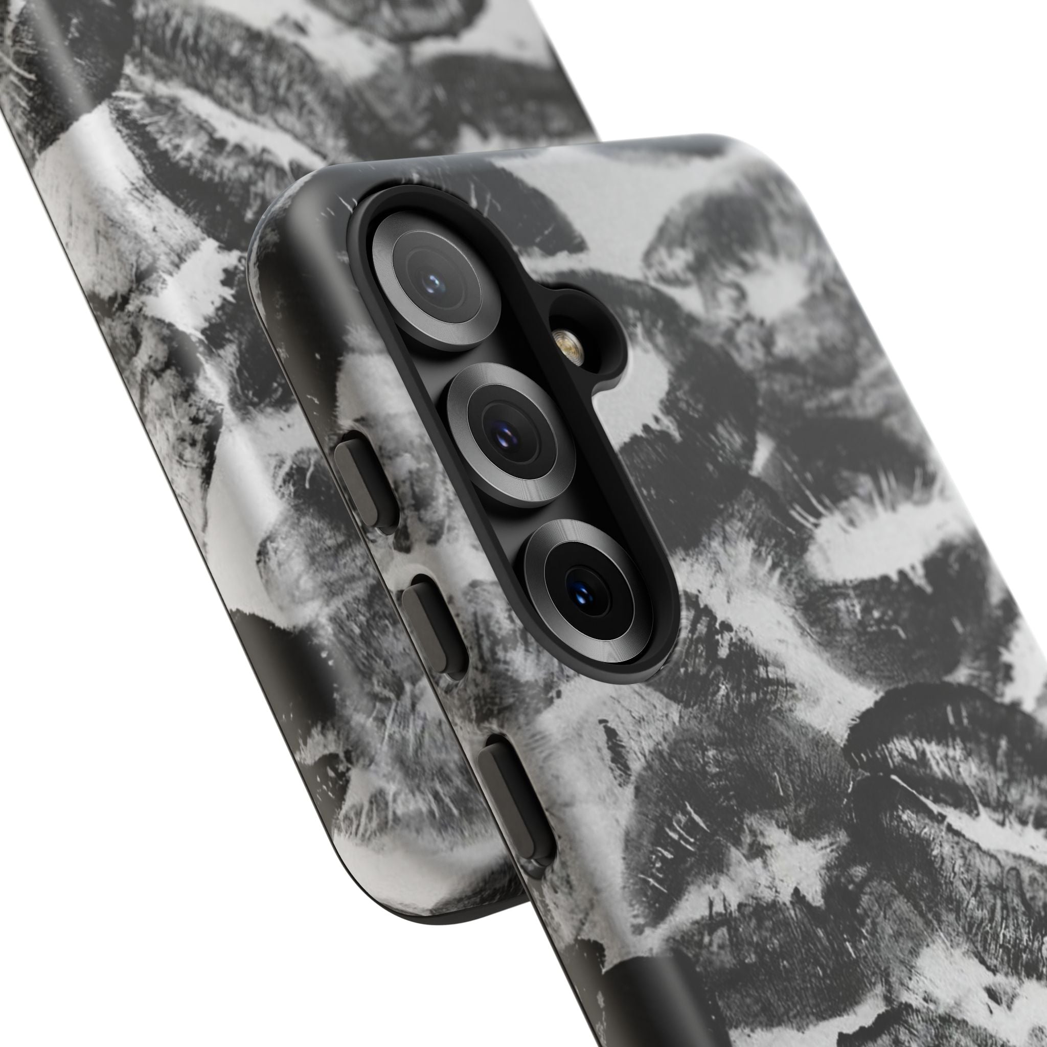 Black and Kiss Design Phone Case