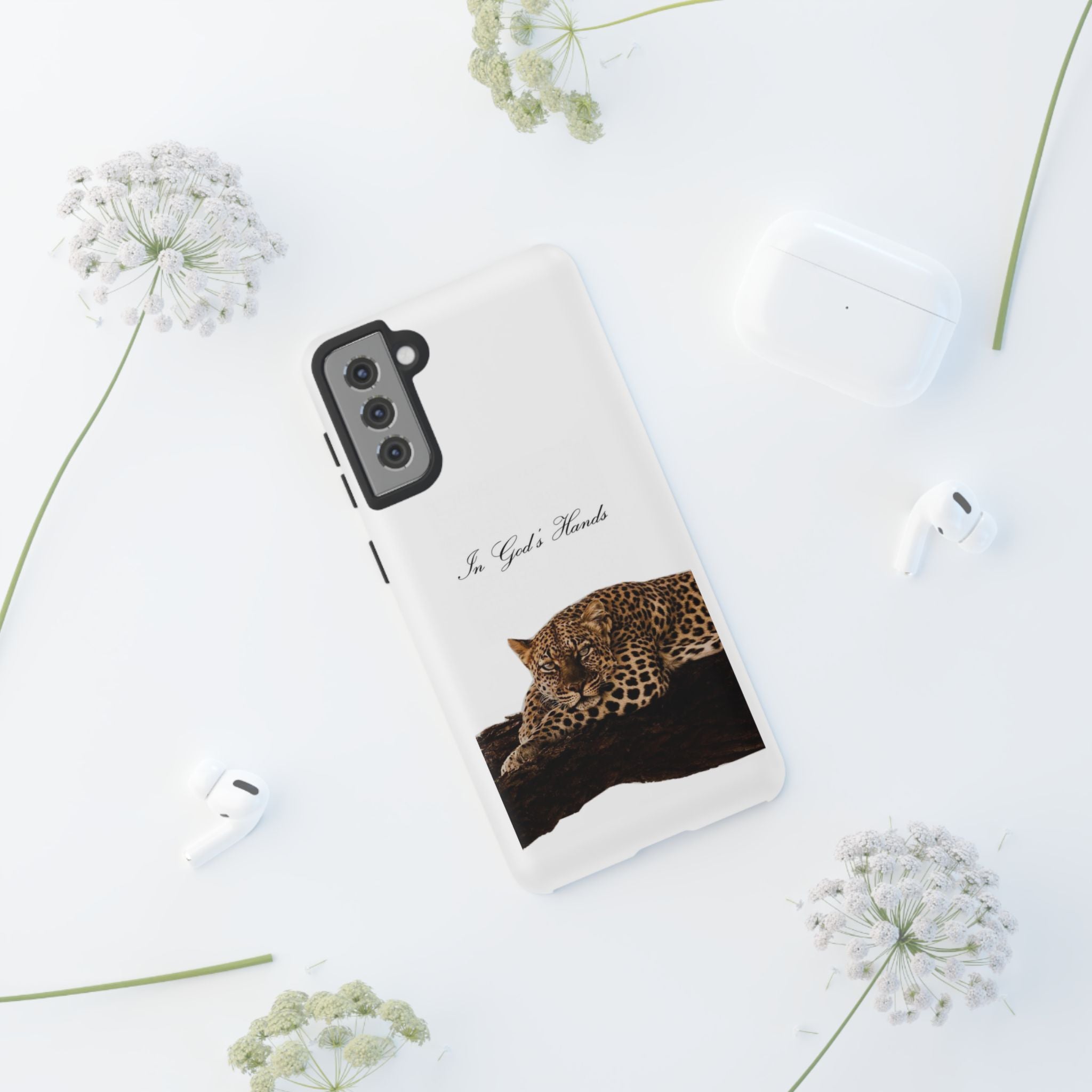 In Gods Hands Phone Case