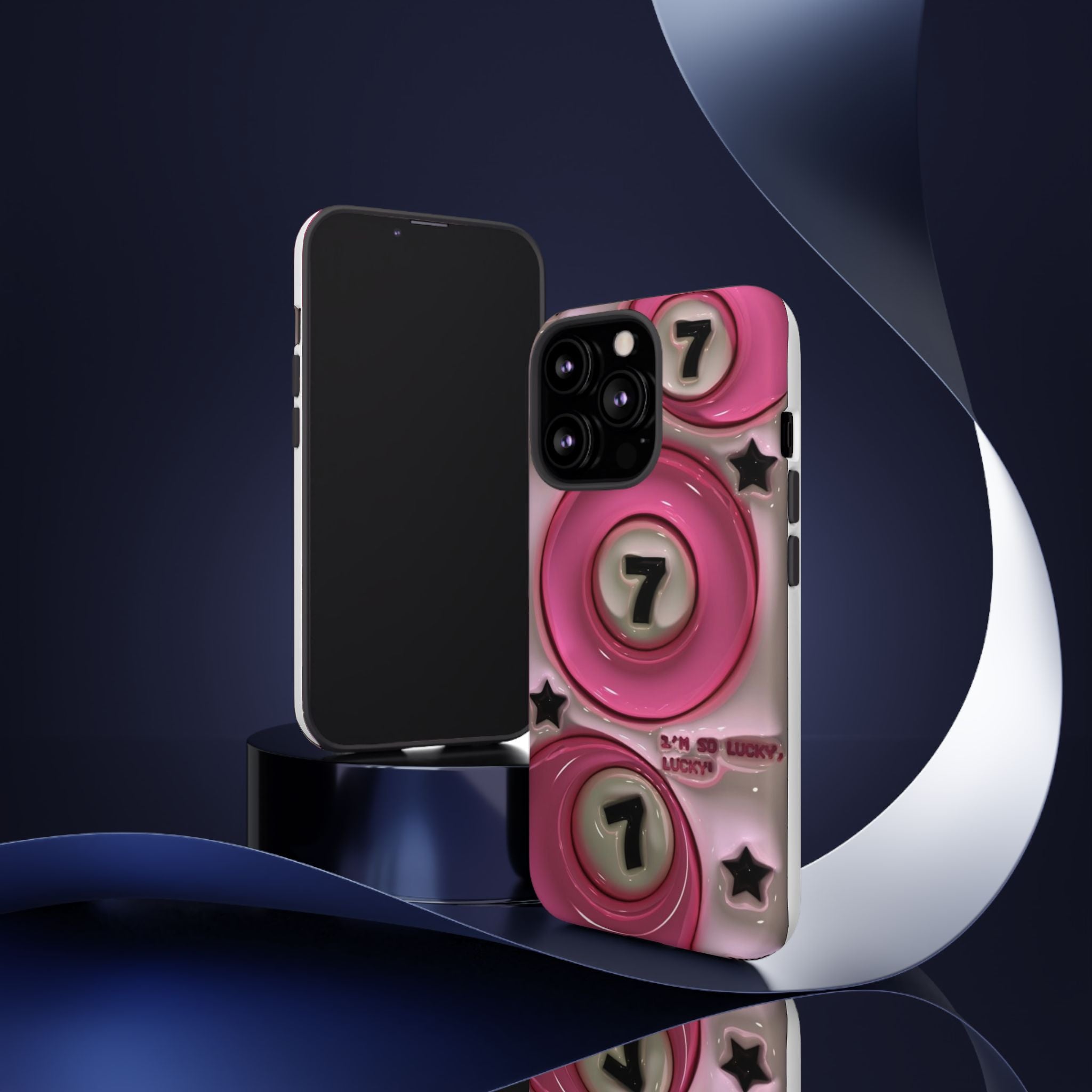 Pink 8 Ball Phone Case
