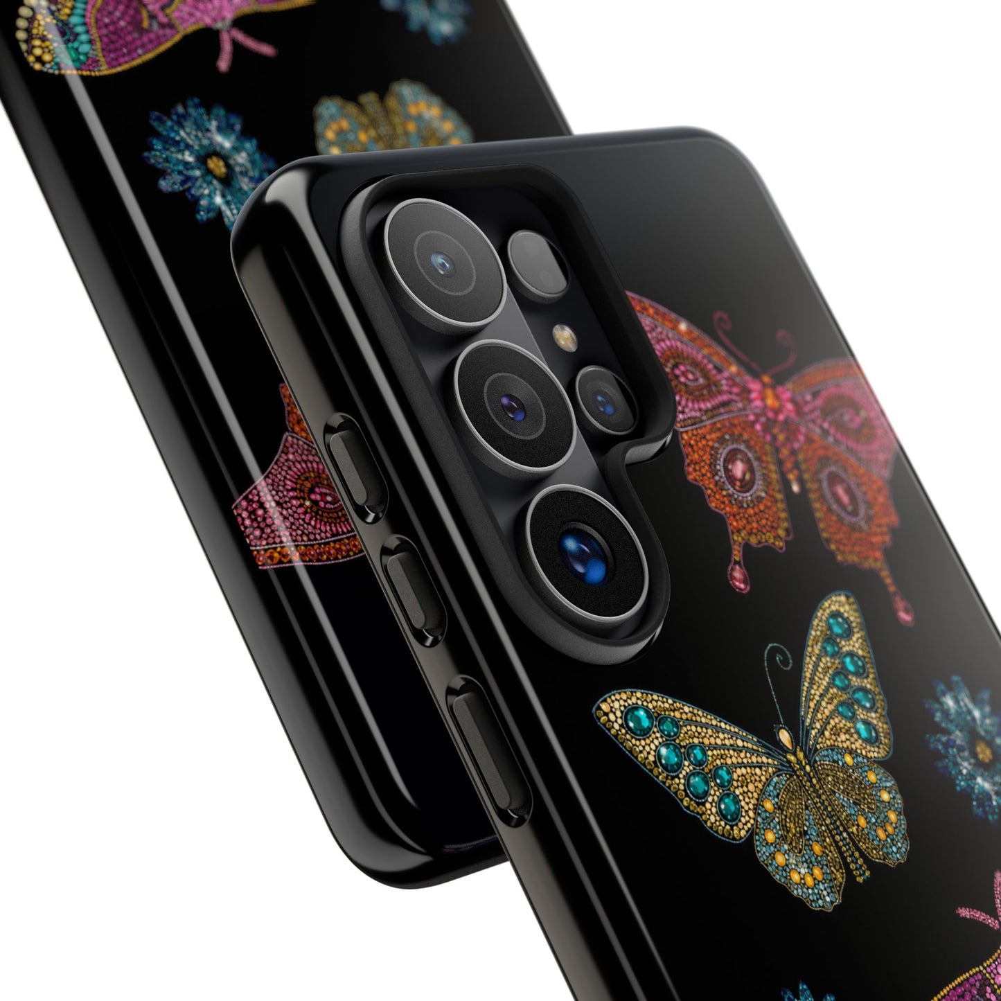 Butterfly Beaded Tough Case