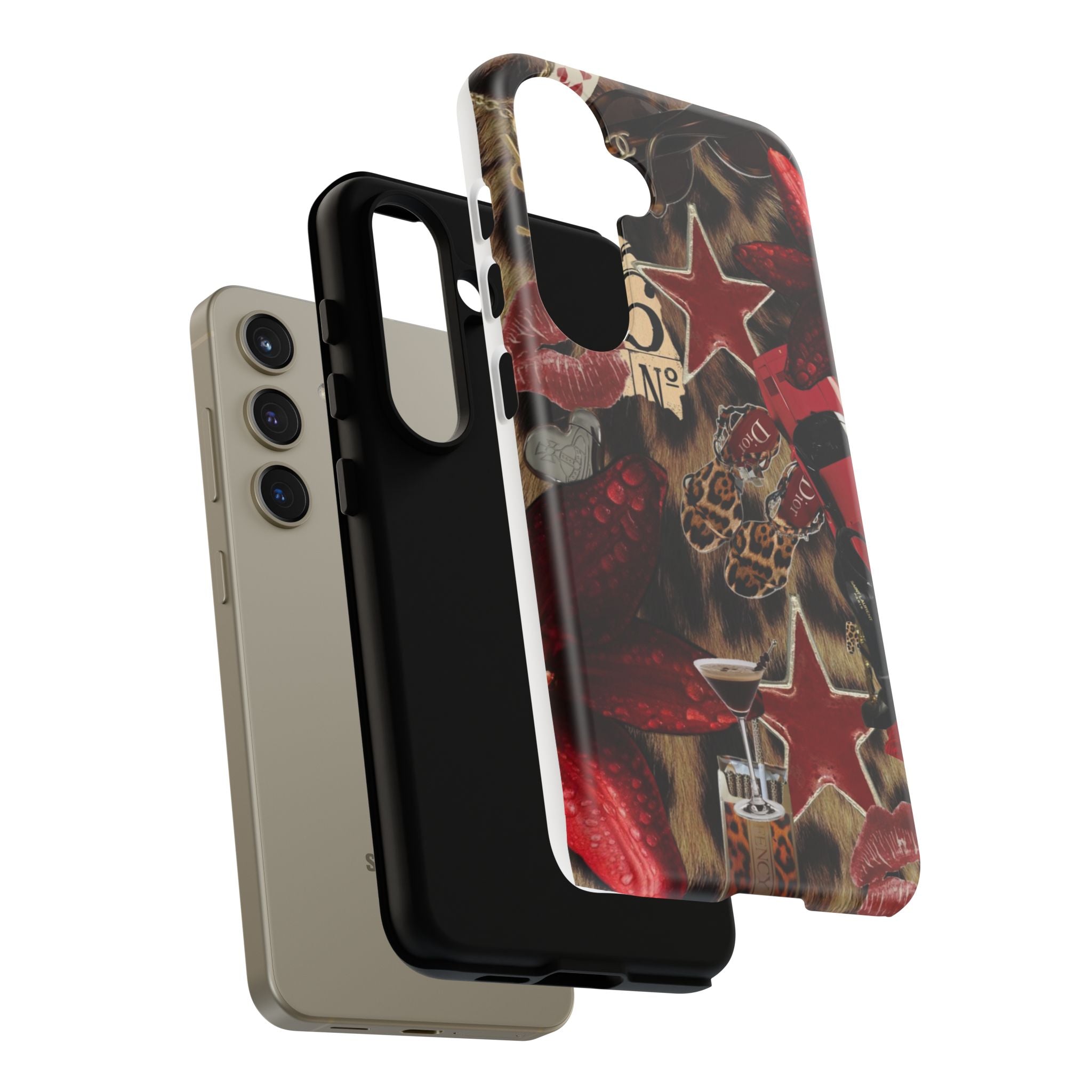 Cheetah Red Phone Case