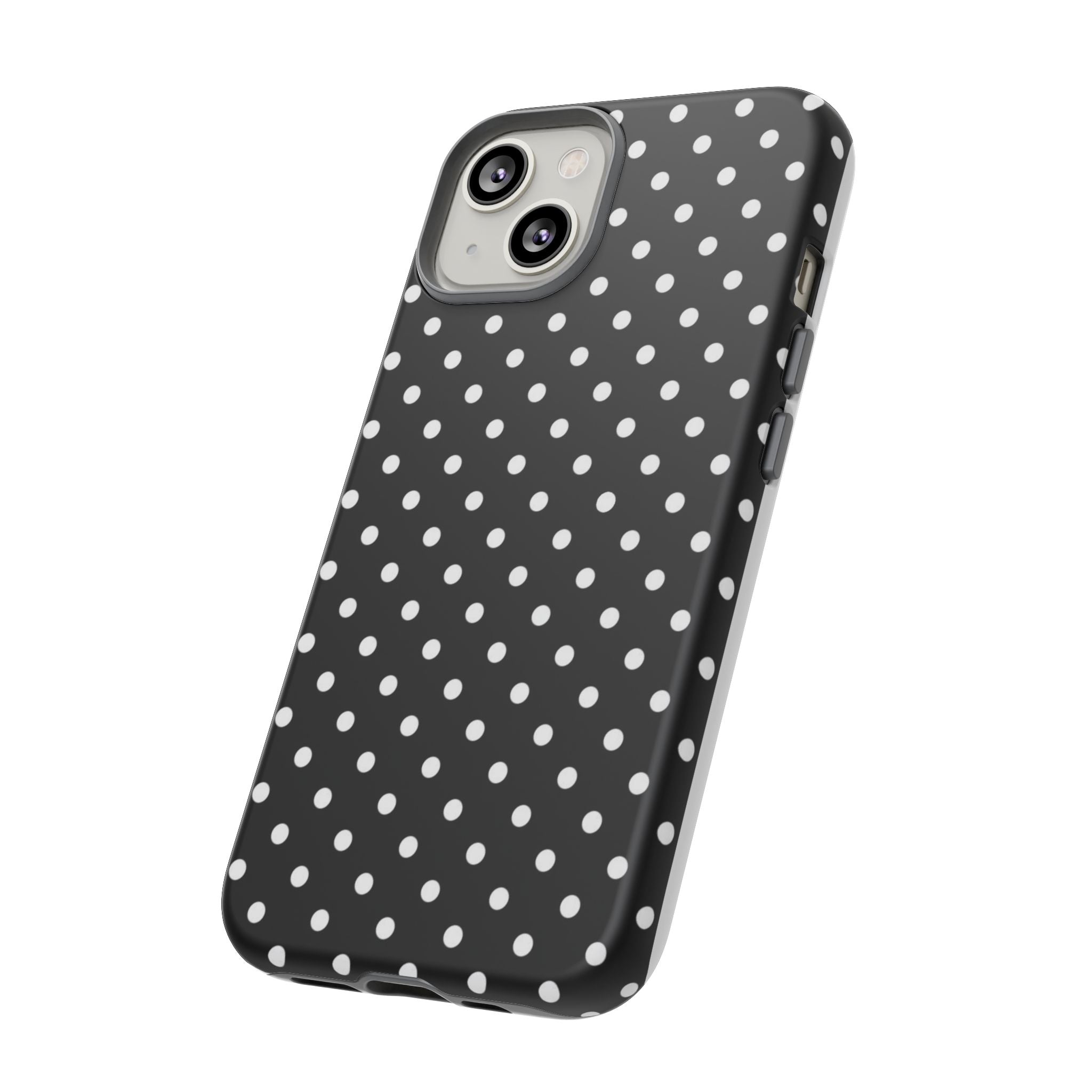 Black Polka Dot Phone Case