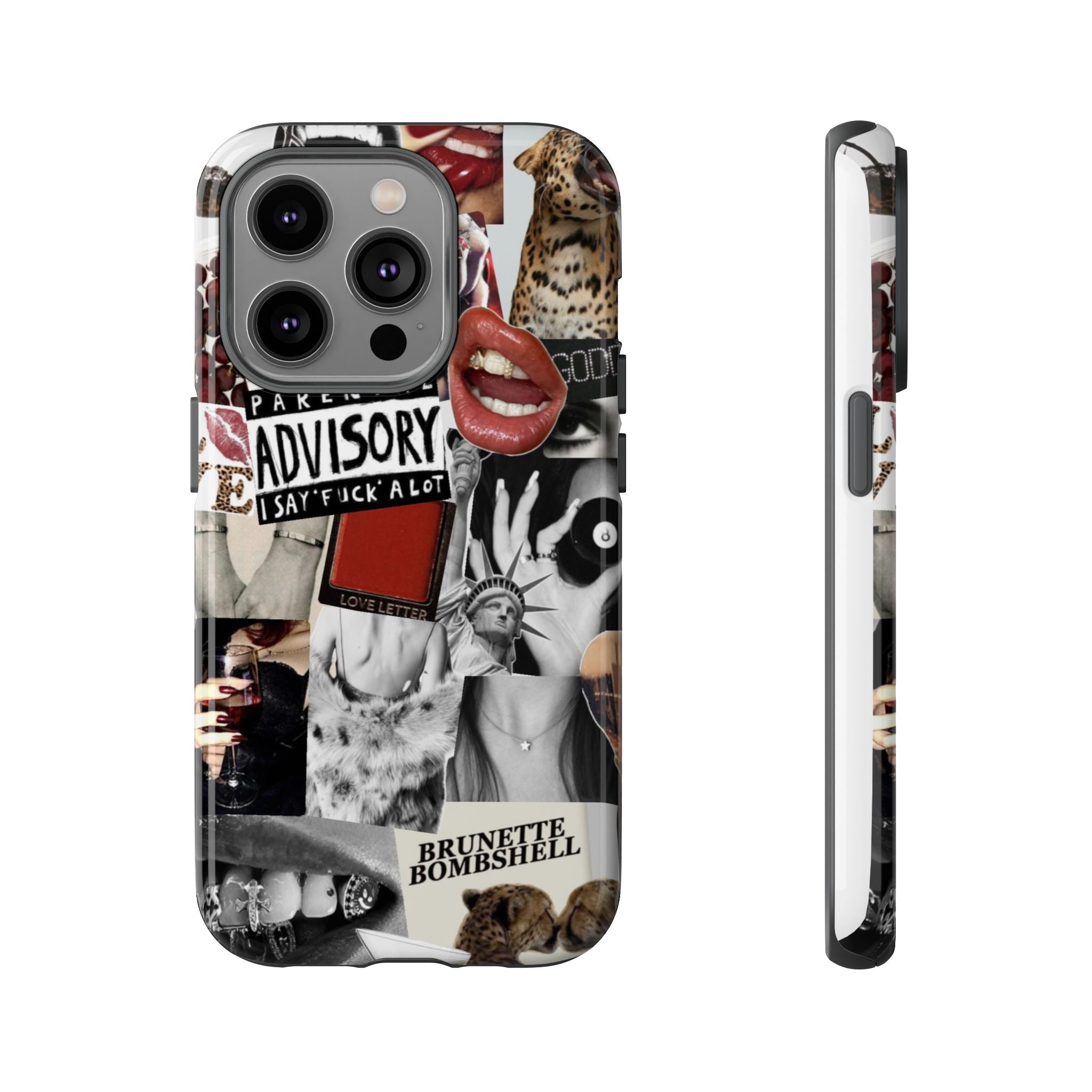 Brunette Bombshell Phone Case