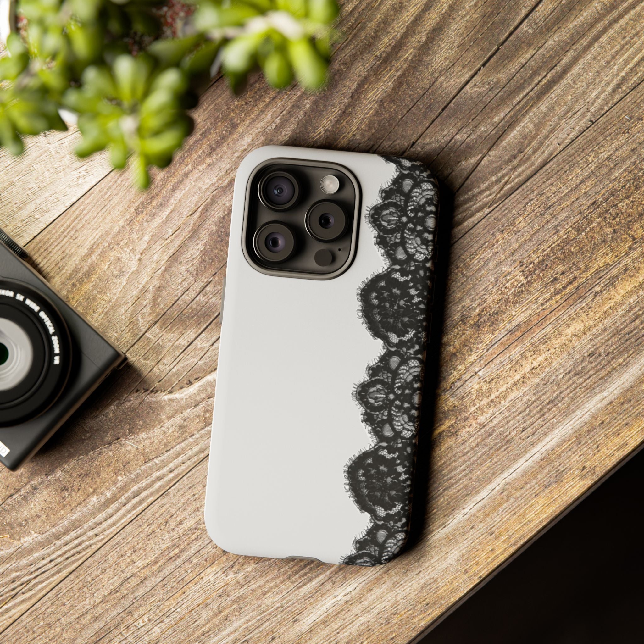 Black Lace Phone Case